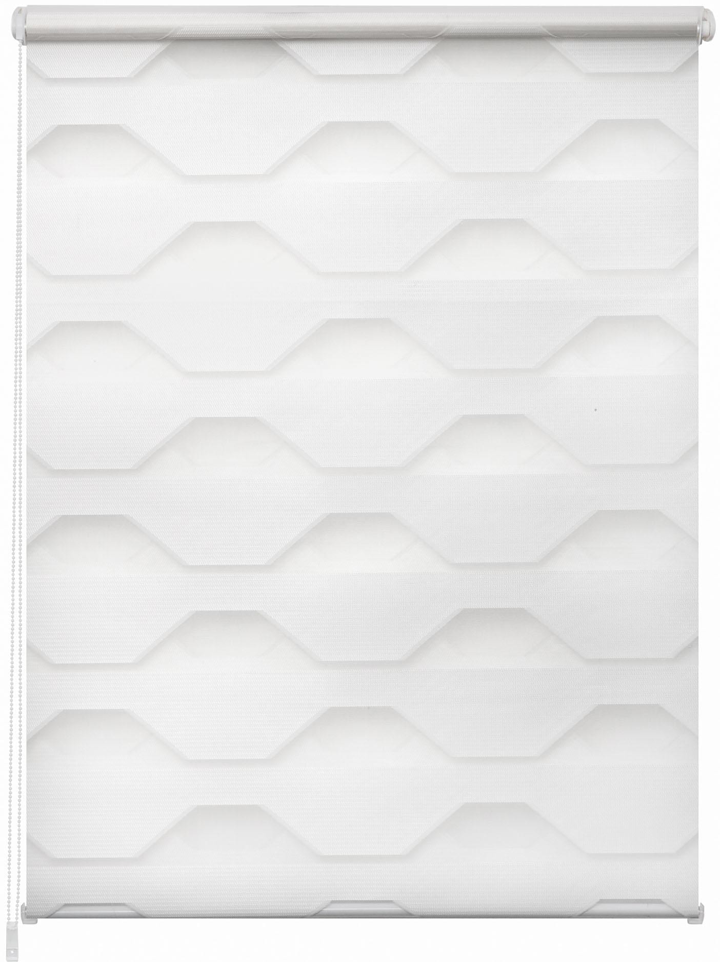 K-HOME Doppelrollo »Doppelrollo Trapez« Licht...