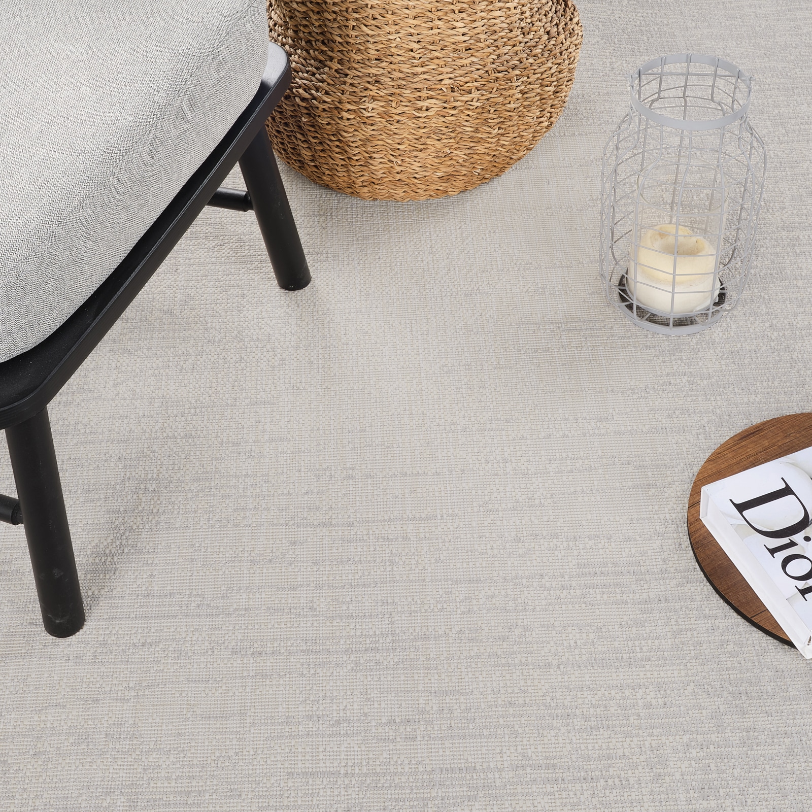 Livabliss Teppich »BONG« rechteckig 5 mm Höhe In- & Outdoorteppich, Wetterfest, Boho-Teppich für Balkon, Terrasse