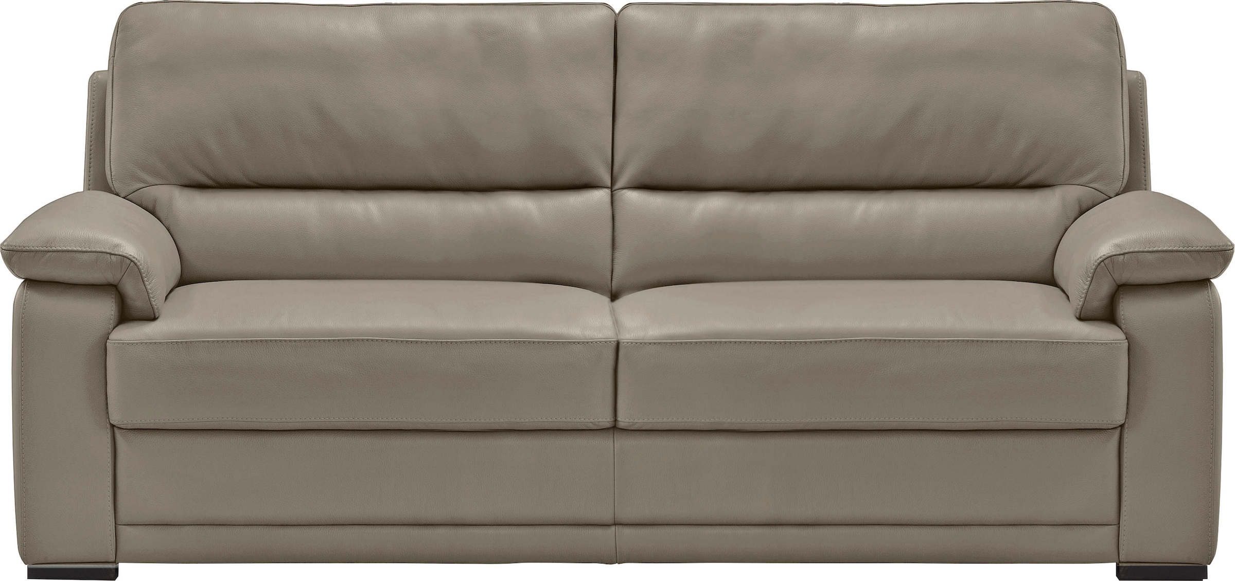 Egoitaliano 2,5-Sitzer »Doris, modernes Designersofa, Ledersofa mit erstklassiger Sitzqualität«, edle Detailverarbeitung, perfekte Polsterung, aus hochwertigem Leder