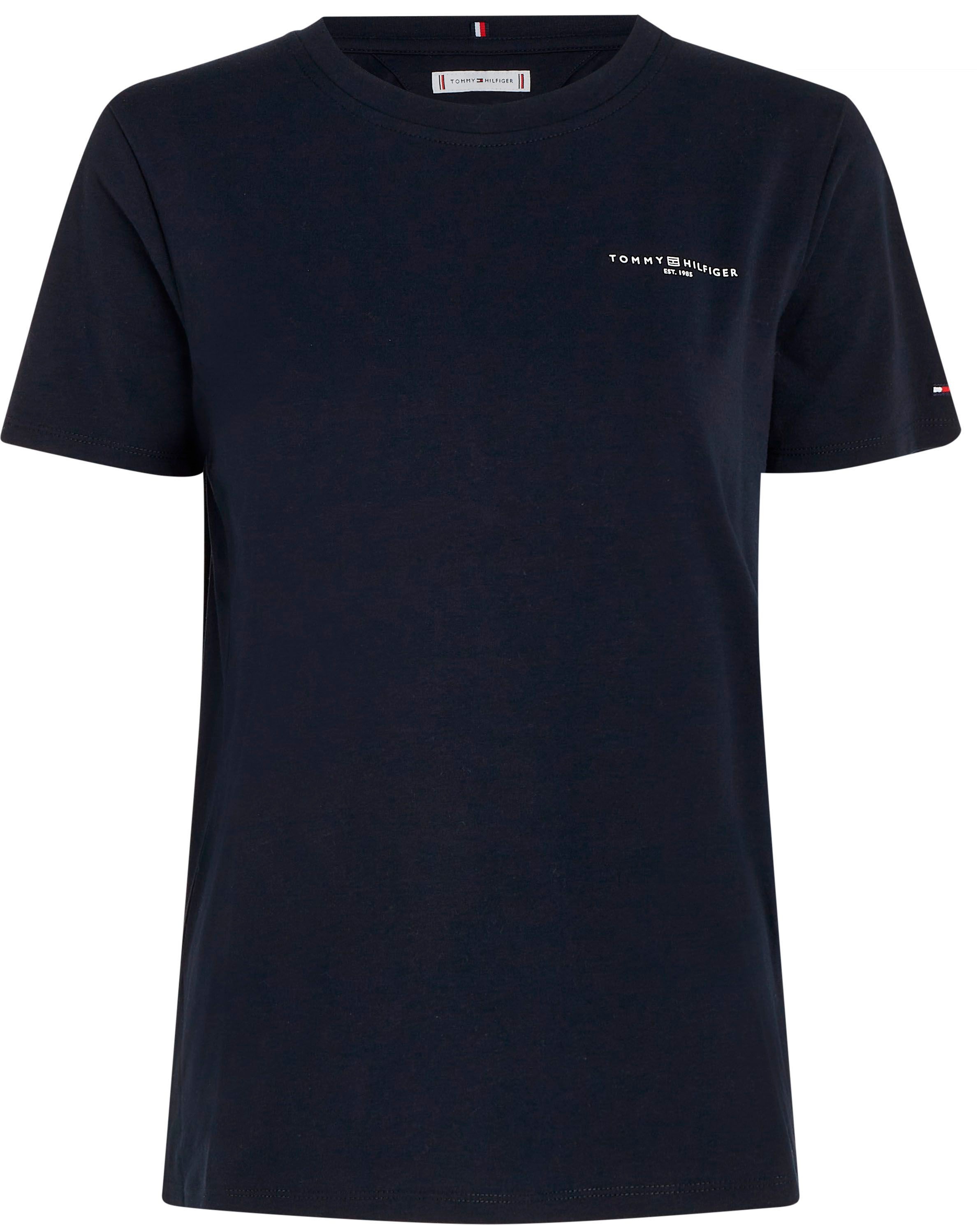 Tommy Hilfiger Curve T-Shirt »CRV 1985 REG MINI CORP LOGO SS«, mit Rundhalsausschnitt kaufen