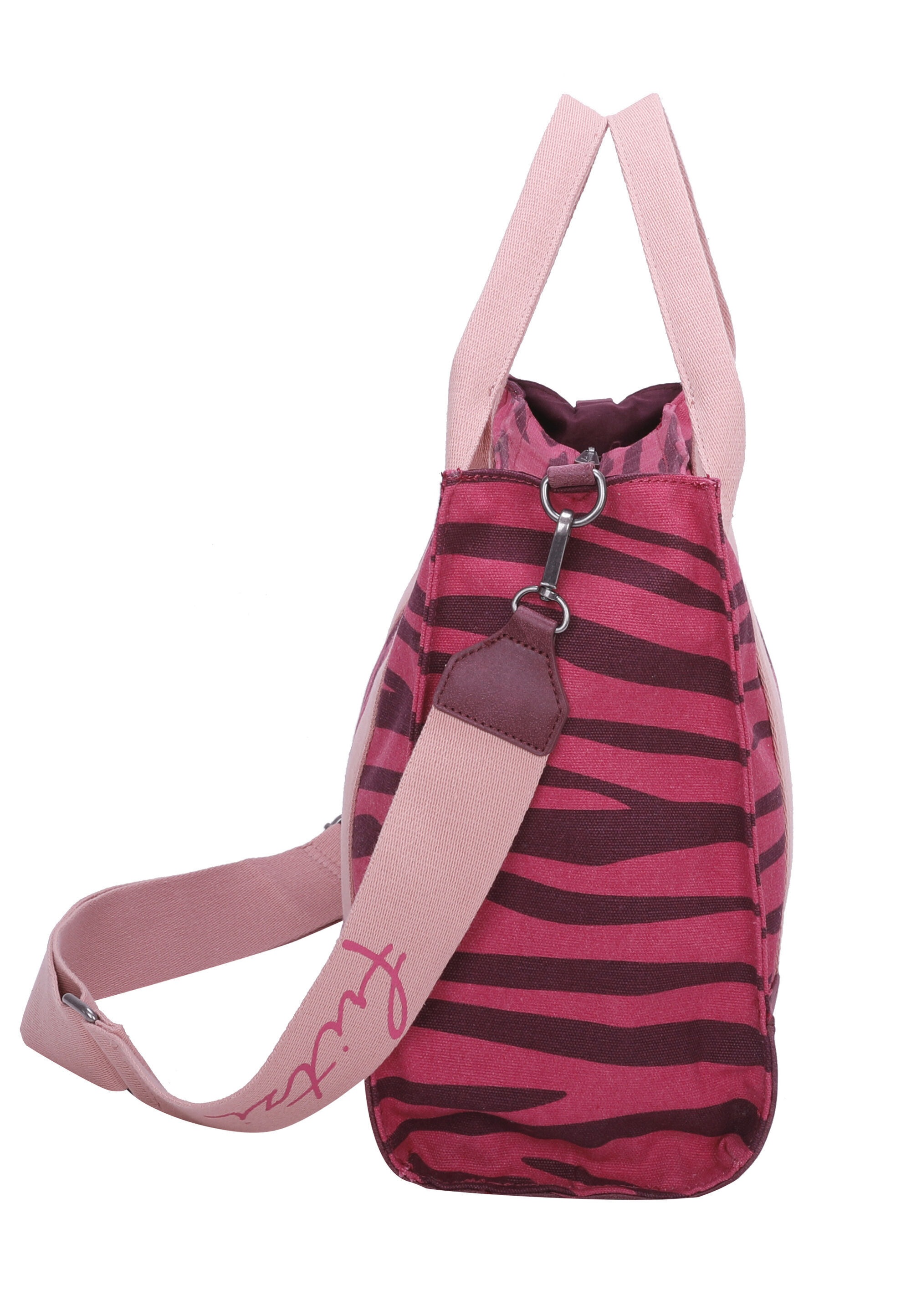 Fritzi aus Preußen Shopper »Canvas Tote Bag« mit Zebra-Muster