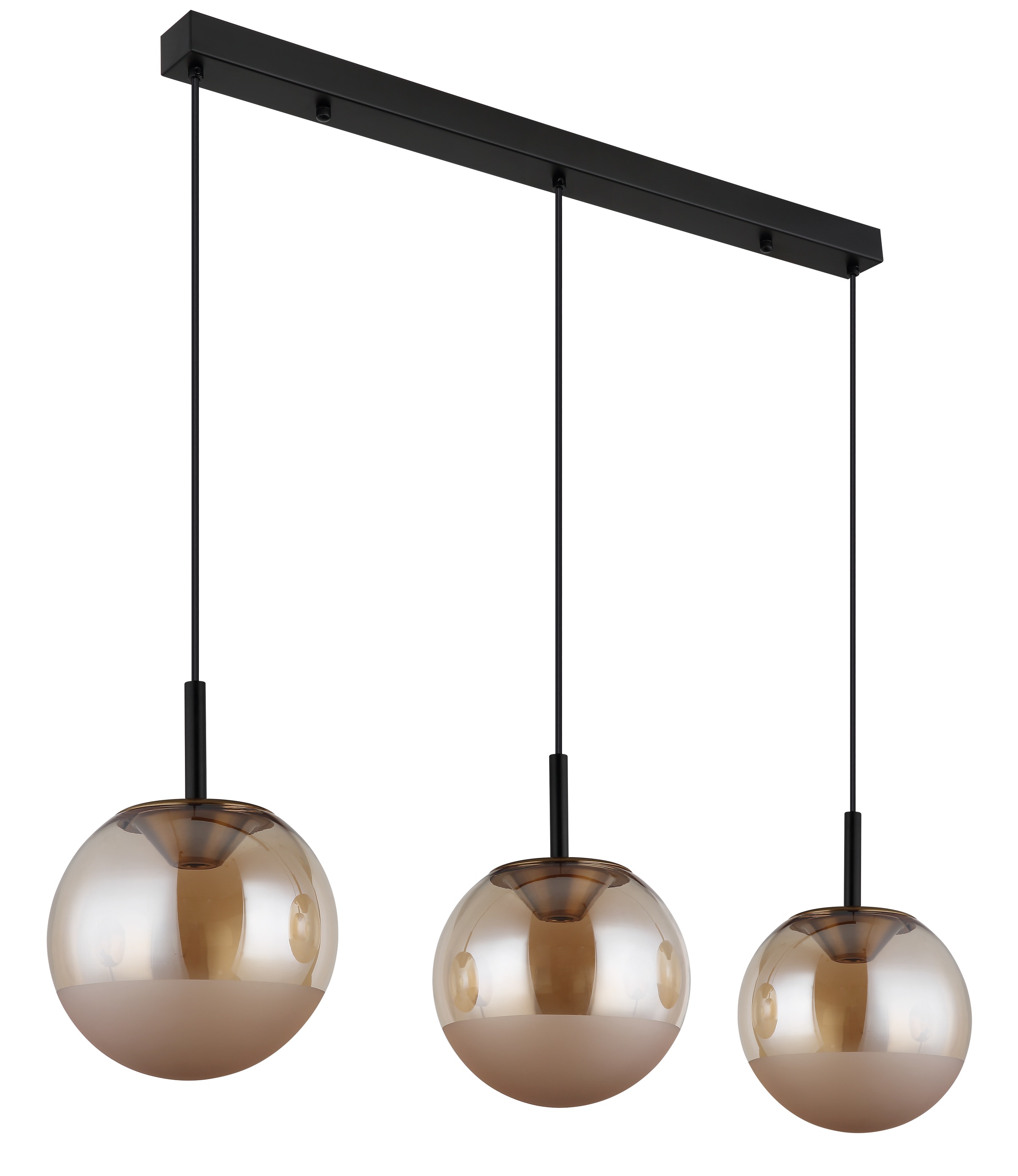 GLOBO LIGHTING Hängeleuchte "SEVERIN", schwarz matt, H: 130cm, 1 Stk., Leuchten, Hängelampe Esszimmer-Leuchte Esstischleuchte Wohnzimmer, Hängeleuchte 2