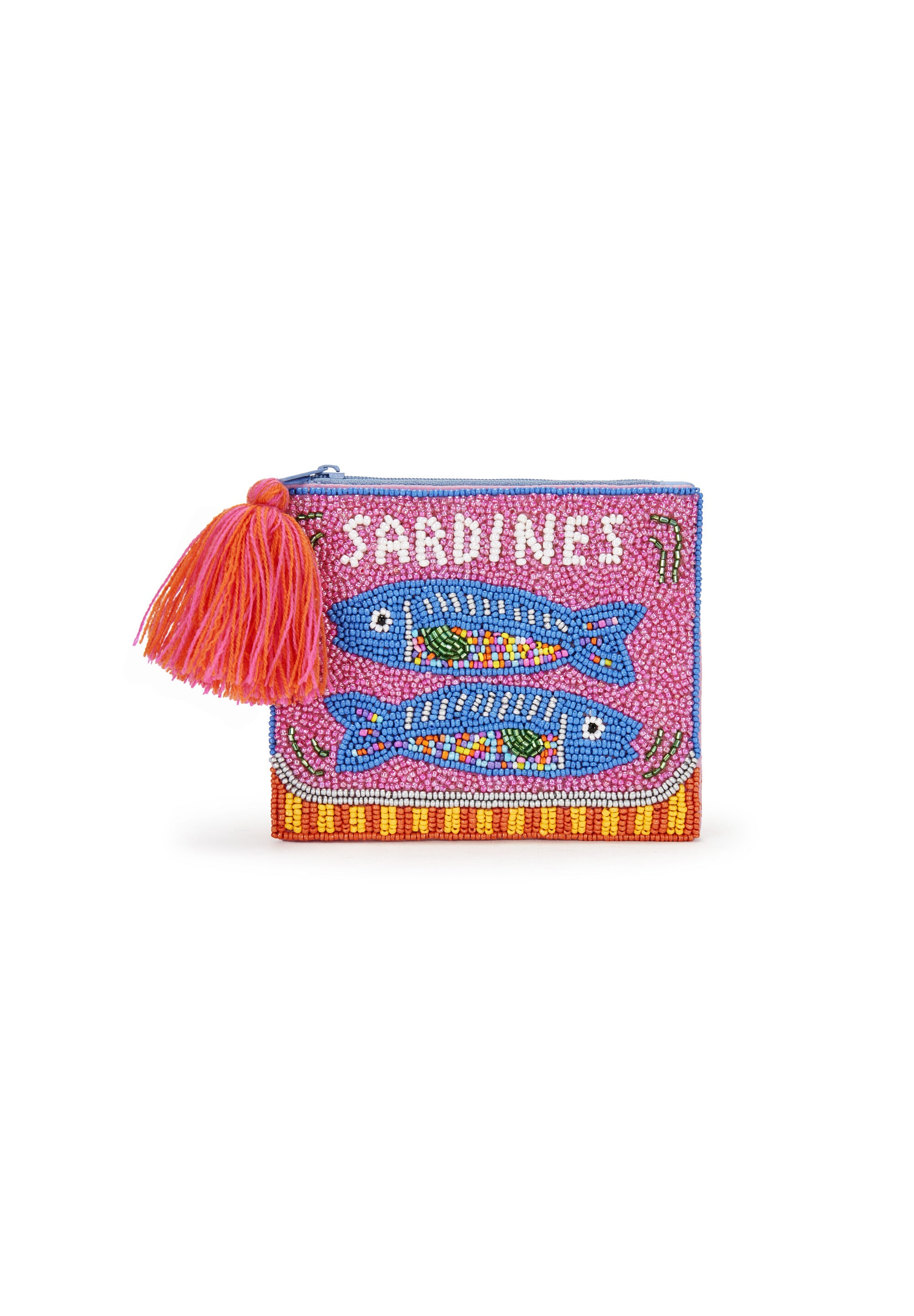 Codello Clutch "Sardines" mit Quaste
