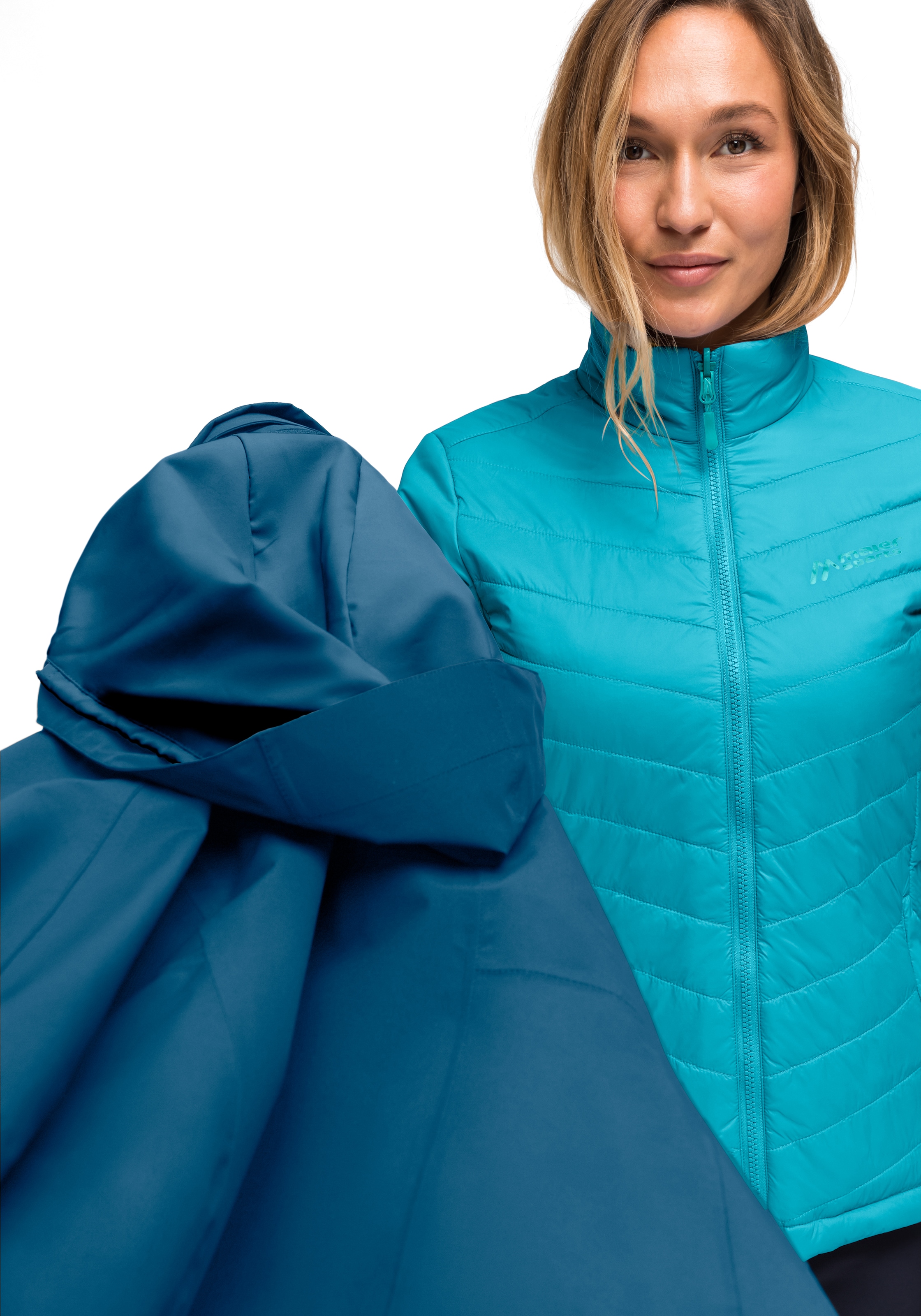 Maier Sports 3-in-1-Funktionsjacke »Ribut bestellen und BAUR für atmungsaktiv Wander-Jacke für wasserdicht Damen, | W«