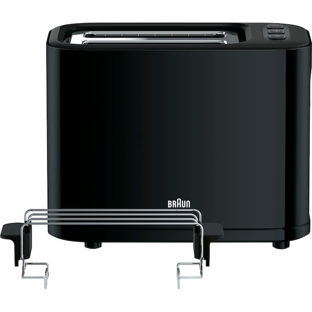 Braun Toaster »HT 3010 BK«, 2 kurze Schlitze, für 2 Scheiben, 1000 W | BAUR