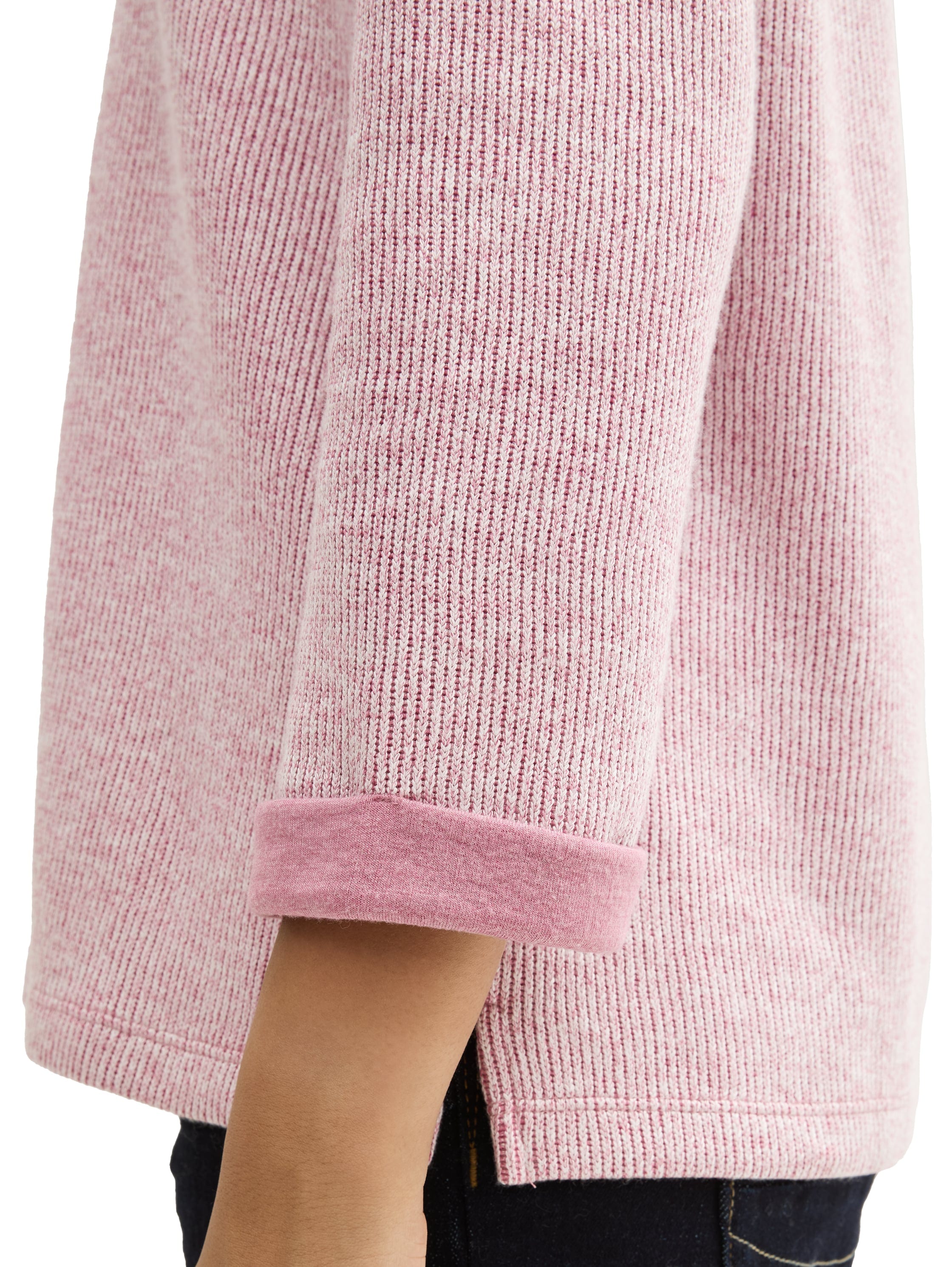 TOM TAILOR Sweatshirt, in Melange Optik