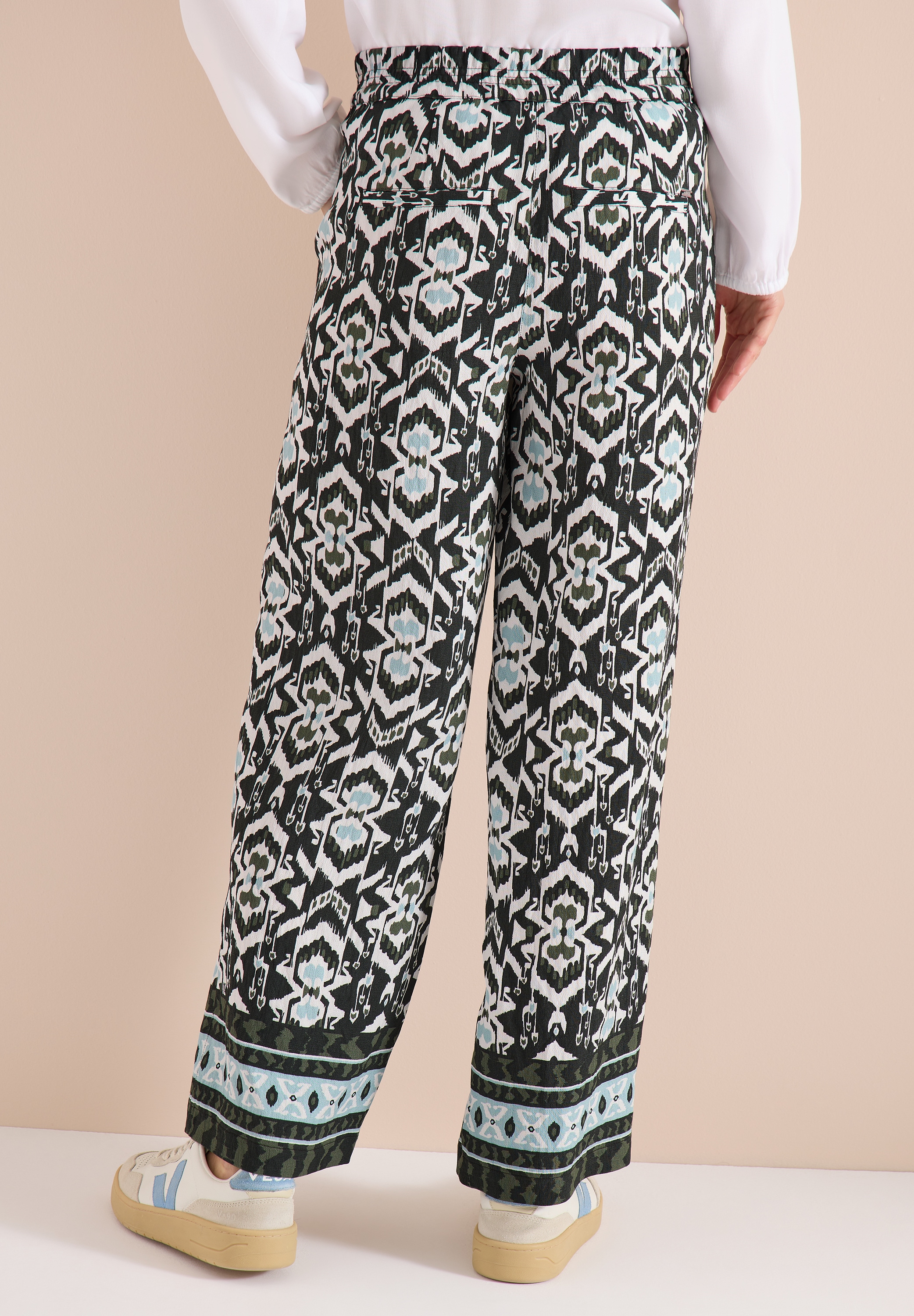 Cecil Stoffhose  High Waist