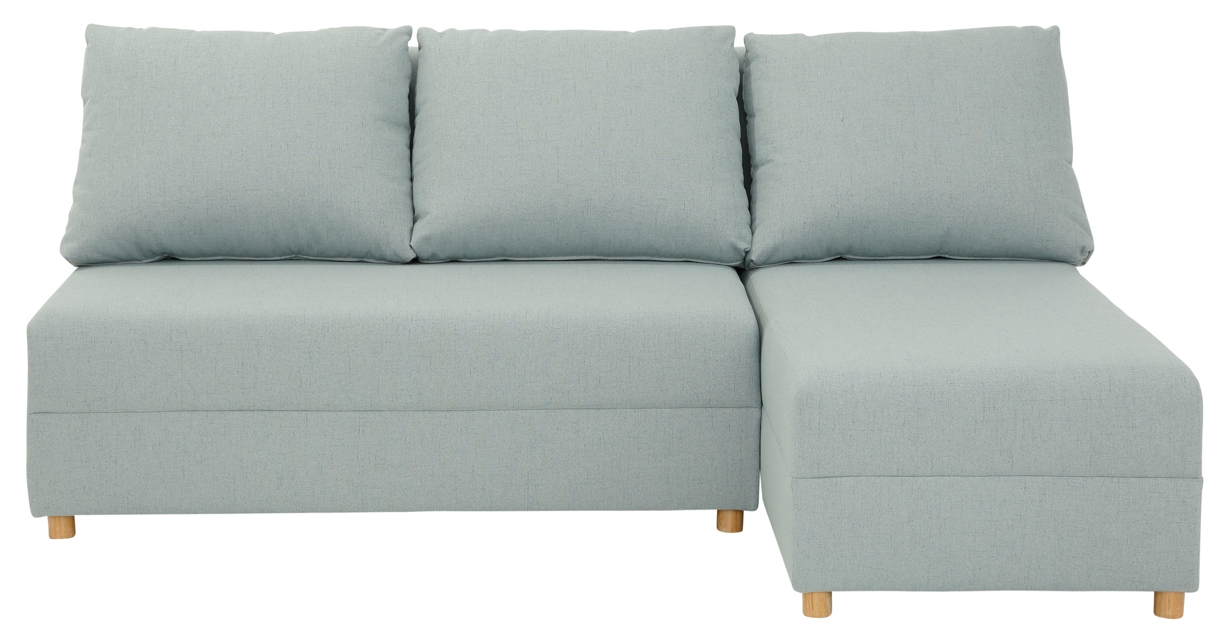 INOSIGN Ecksofa »Mick L-Form«, Longchair links/rechts montierbar, wahlweise mit Bettfunktion