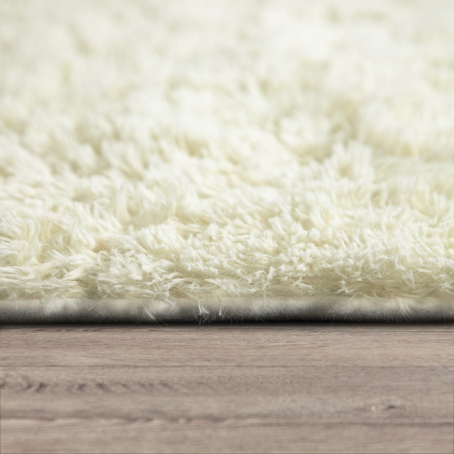 Hochflor-Teppich PACO HOME "Silky 591", gelb (vanille), B:60cm H:37mm L:100cm, Polyester, Teppiche, Uni-Farben, besonders weich und kuschelig 3