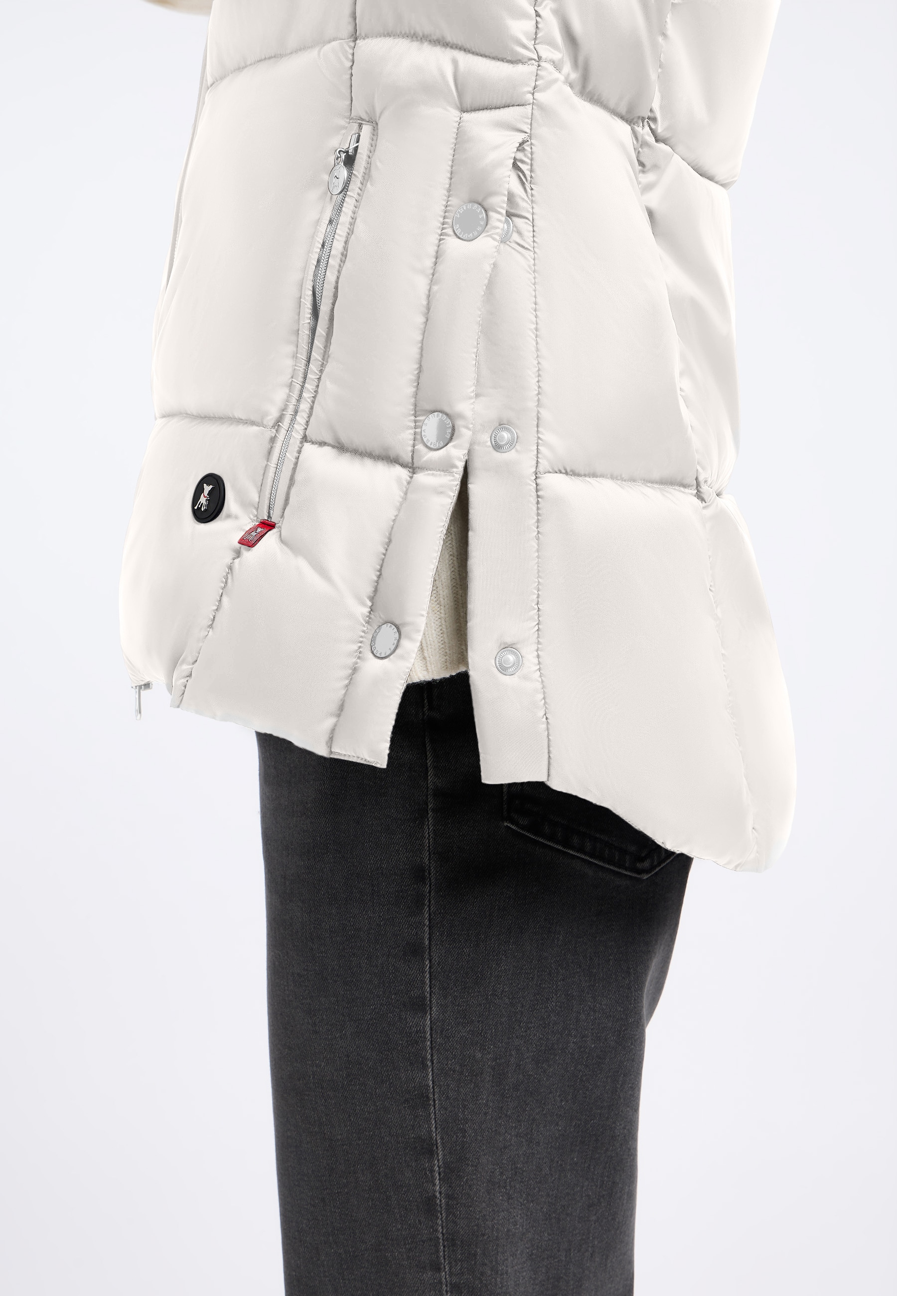 Frieda & Freddies Steppweste »Fake Down Vest / New Cisme«