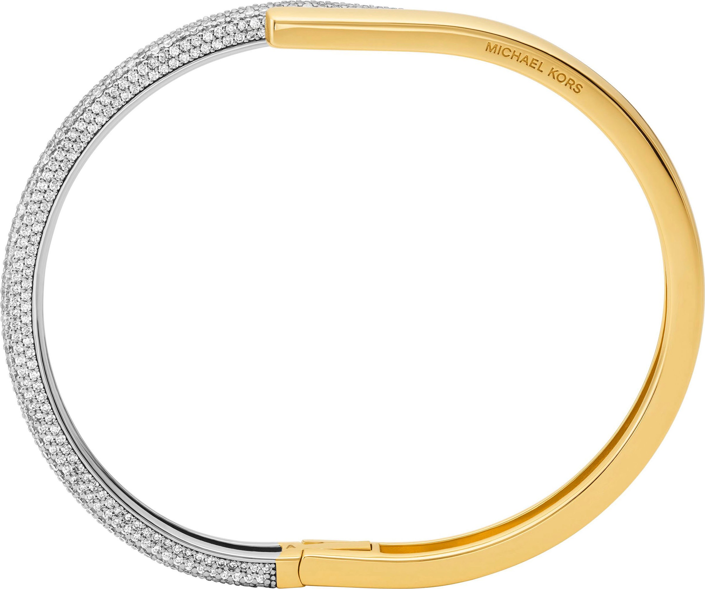 MICHAEL KORS Armreif »Schmuck Geschenk Silber 925 Premium Kors Brilliance, MKC1751CZ931«, mit Zirkonia (synth.)