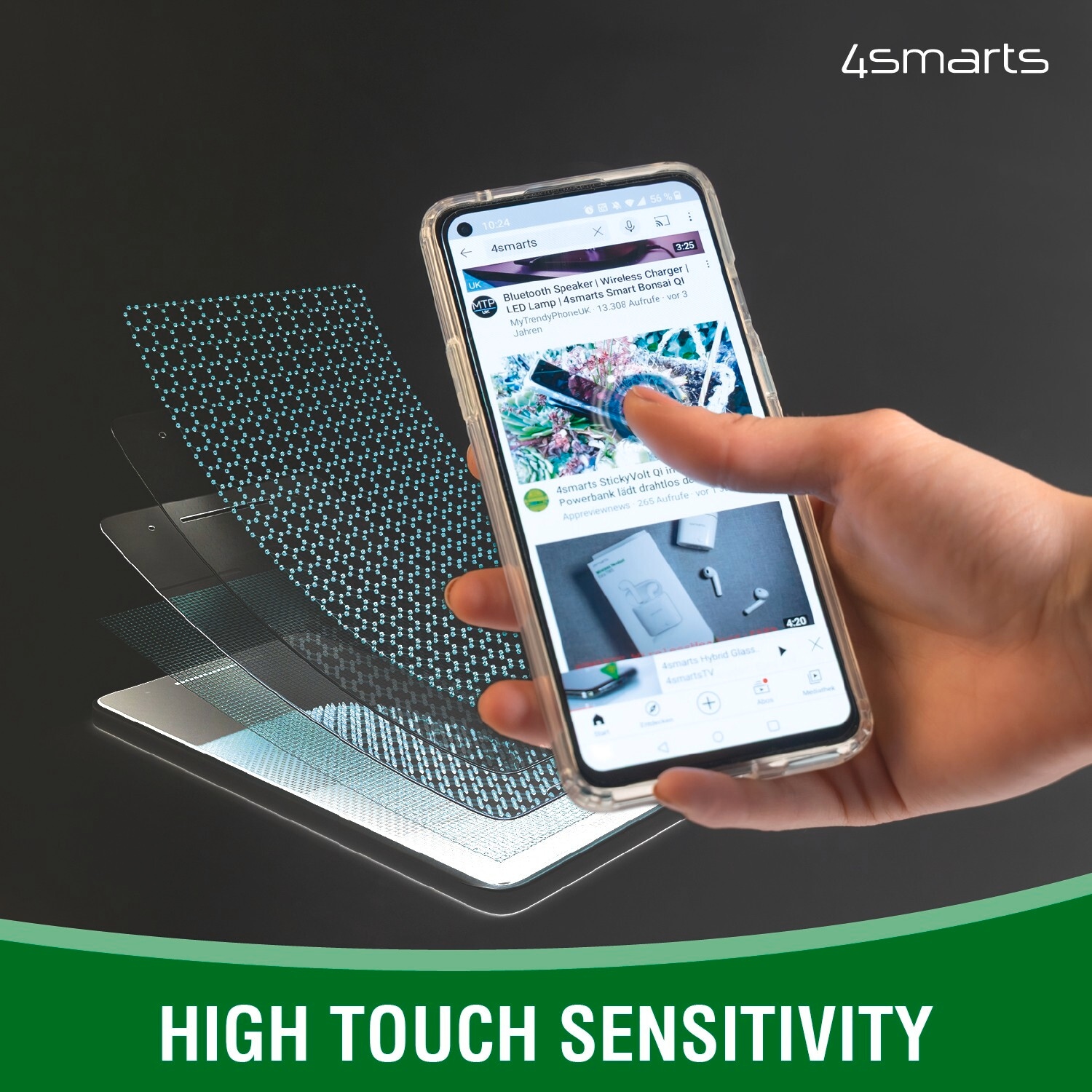 4smarts Displayschutzglas »Second Glass X-Pro Clear«, für Apple iPhone 7 / 8-Apple iPhone SE 20 / SE 22