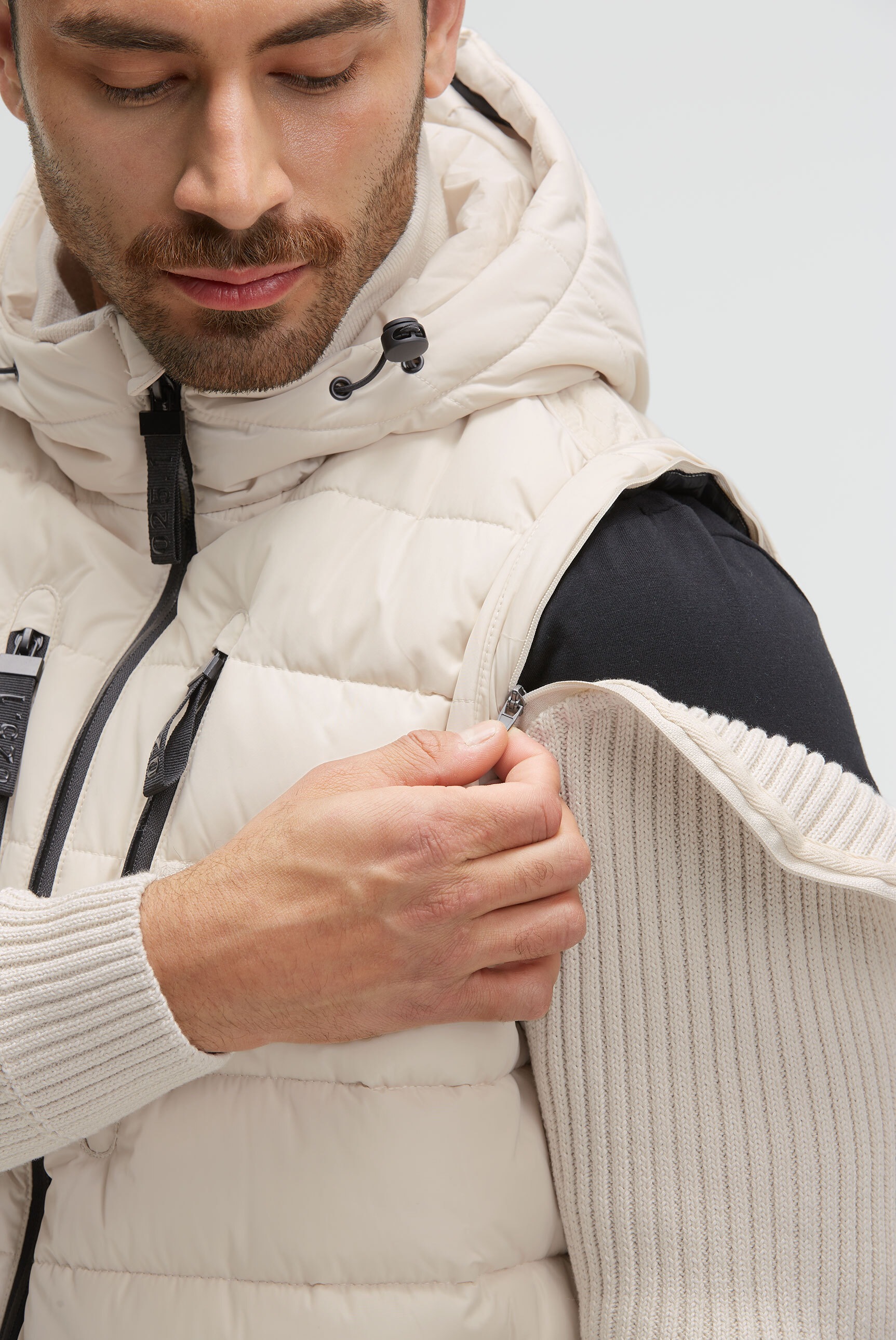 CAMP DAVID Outdoorjacke, mit Kapuze, mit Brusttaschen