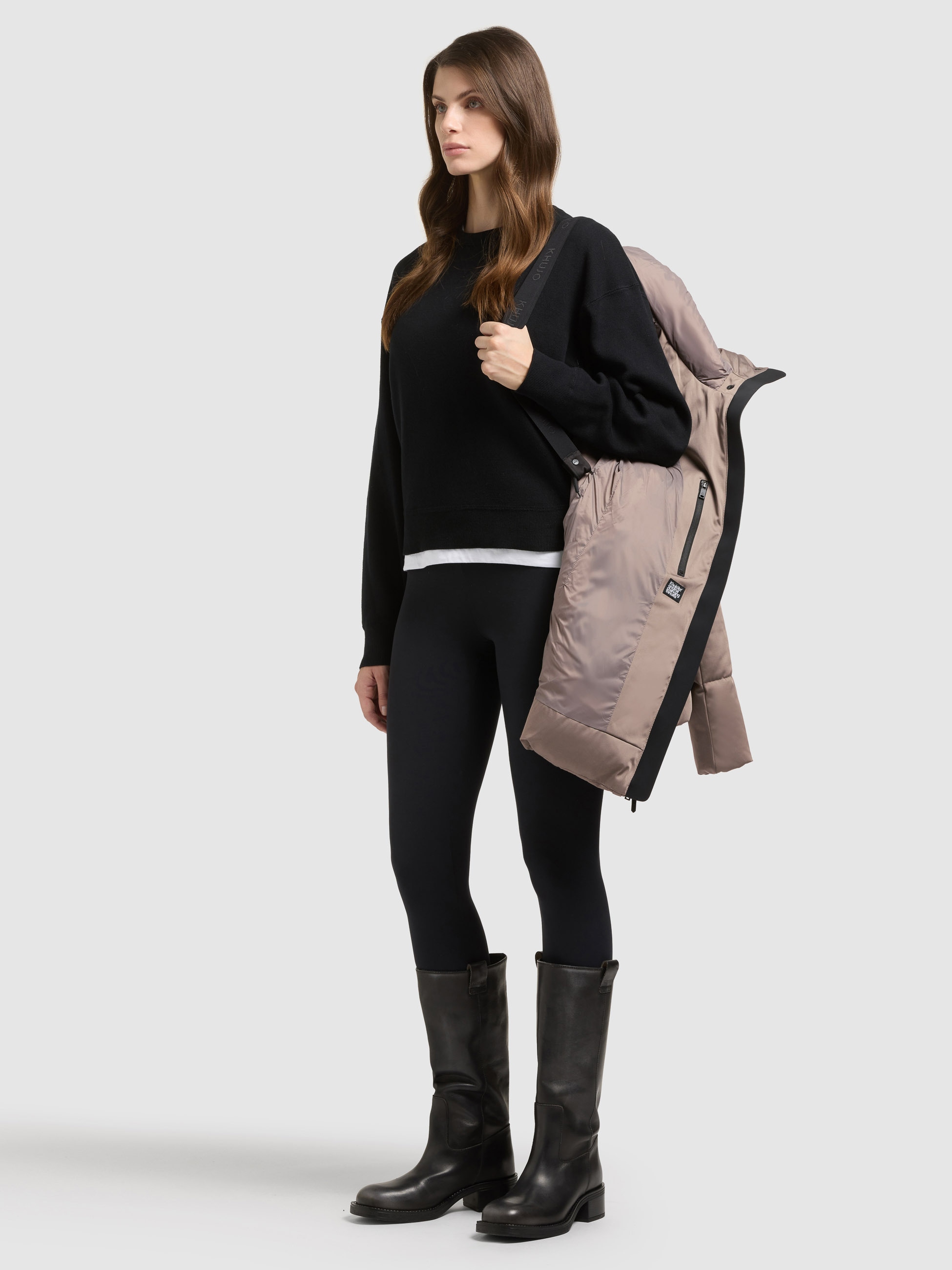 khujo Winterjacke »ALLAP2« mit Kapuze