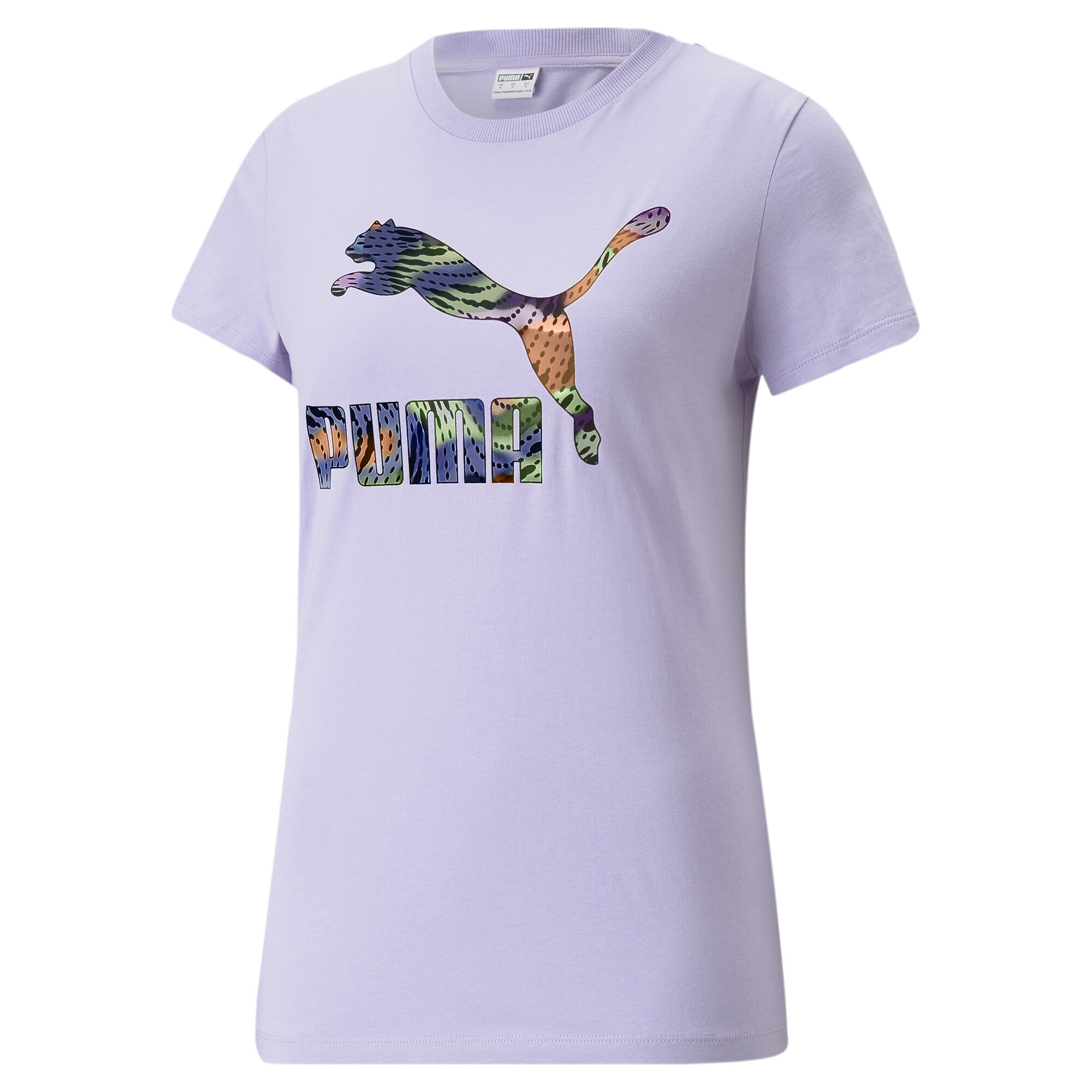 PUMA Trainingsshirt »Classics Logo Infill T-Shirt Damen«