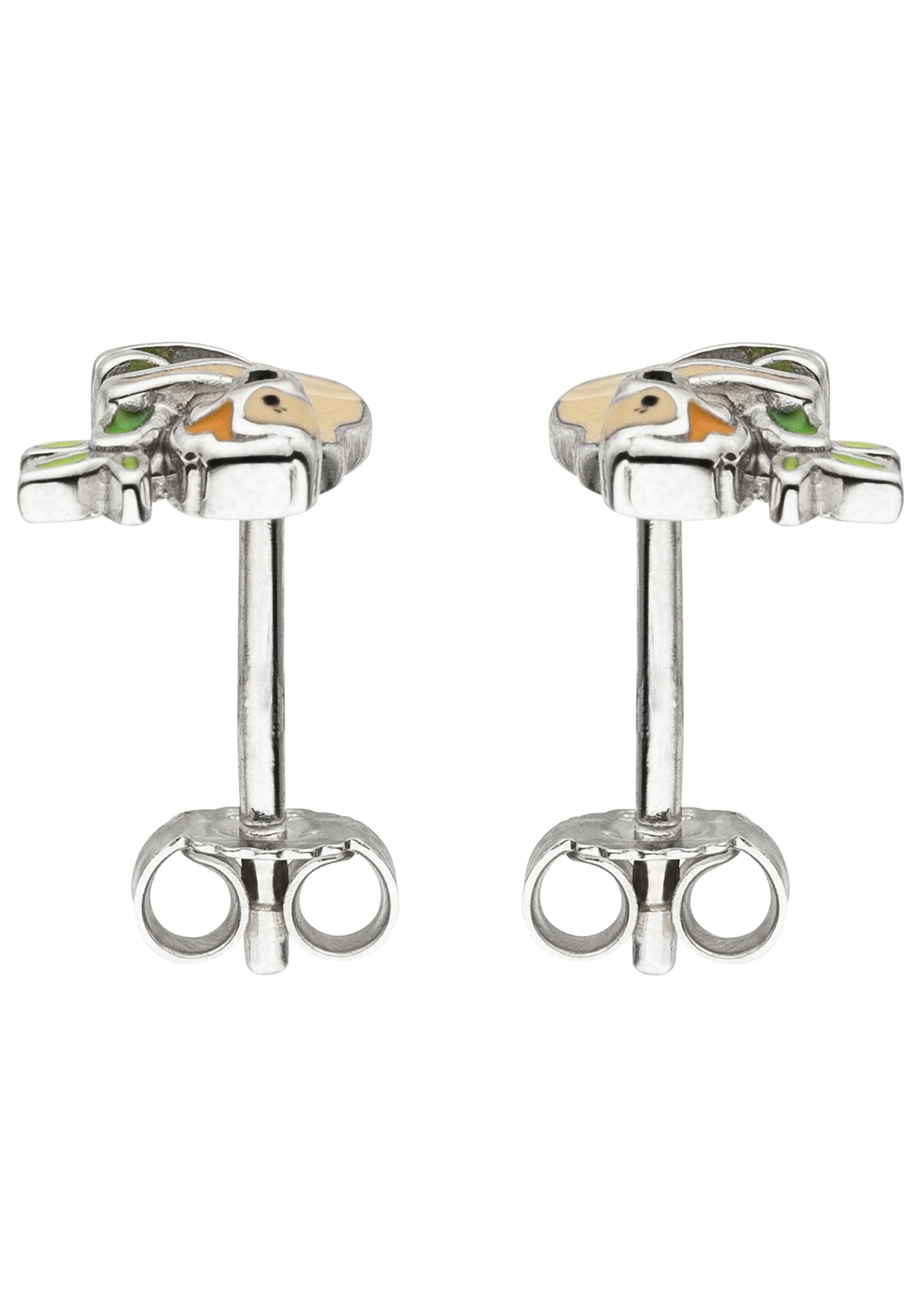 JOBO Faultier Stud Earrings Silver 2