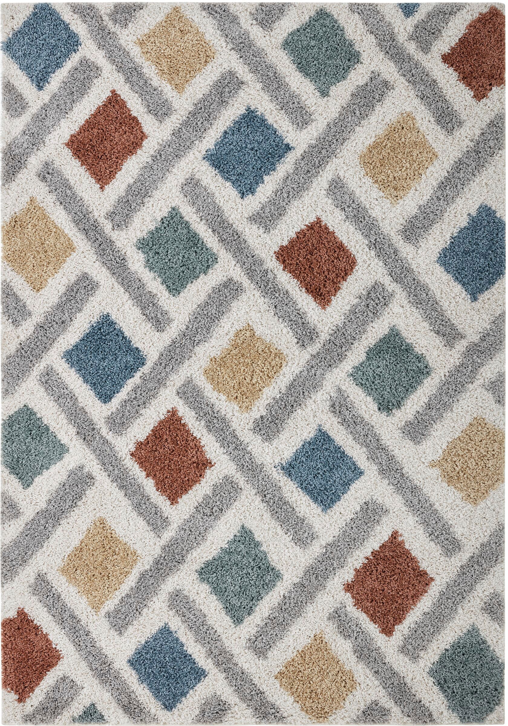 FLAIR RUGS Hochflor-Teppich »SKETCH«, rechteckig, 30 mm Höhe