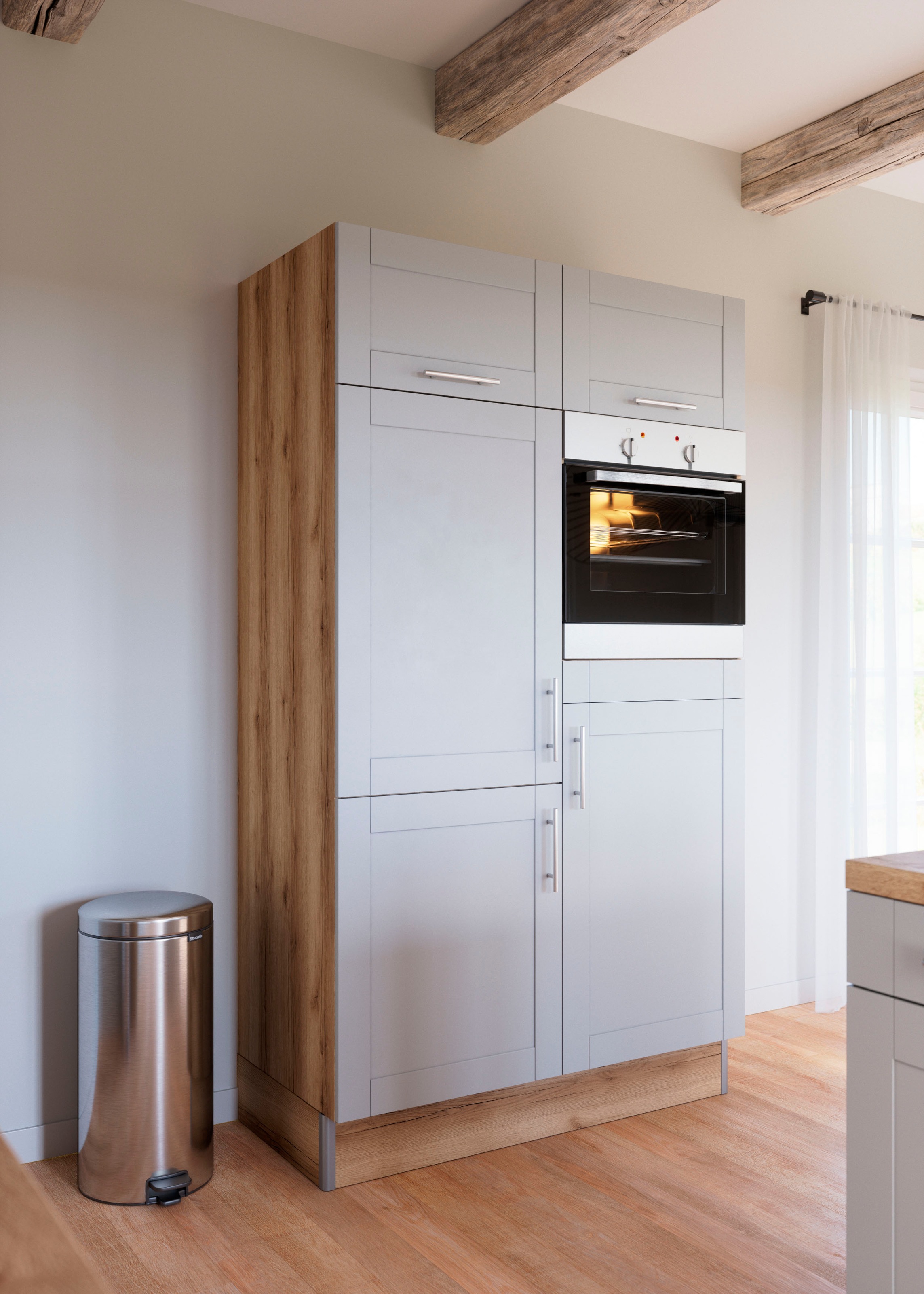 KOCHSTATION Küche "KS-Ahus, Back-/Kühlmodul", Breite 120 cm, wahlw. mit E-G günstig online kaufen