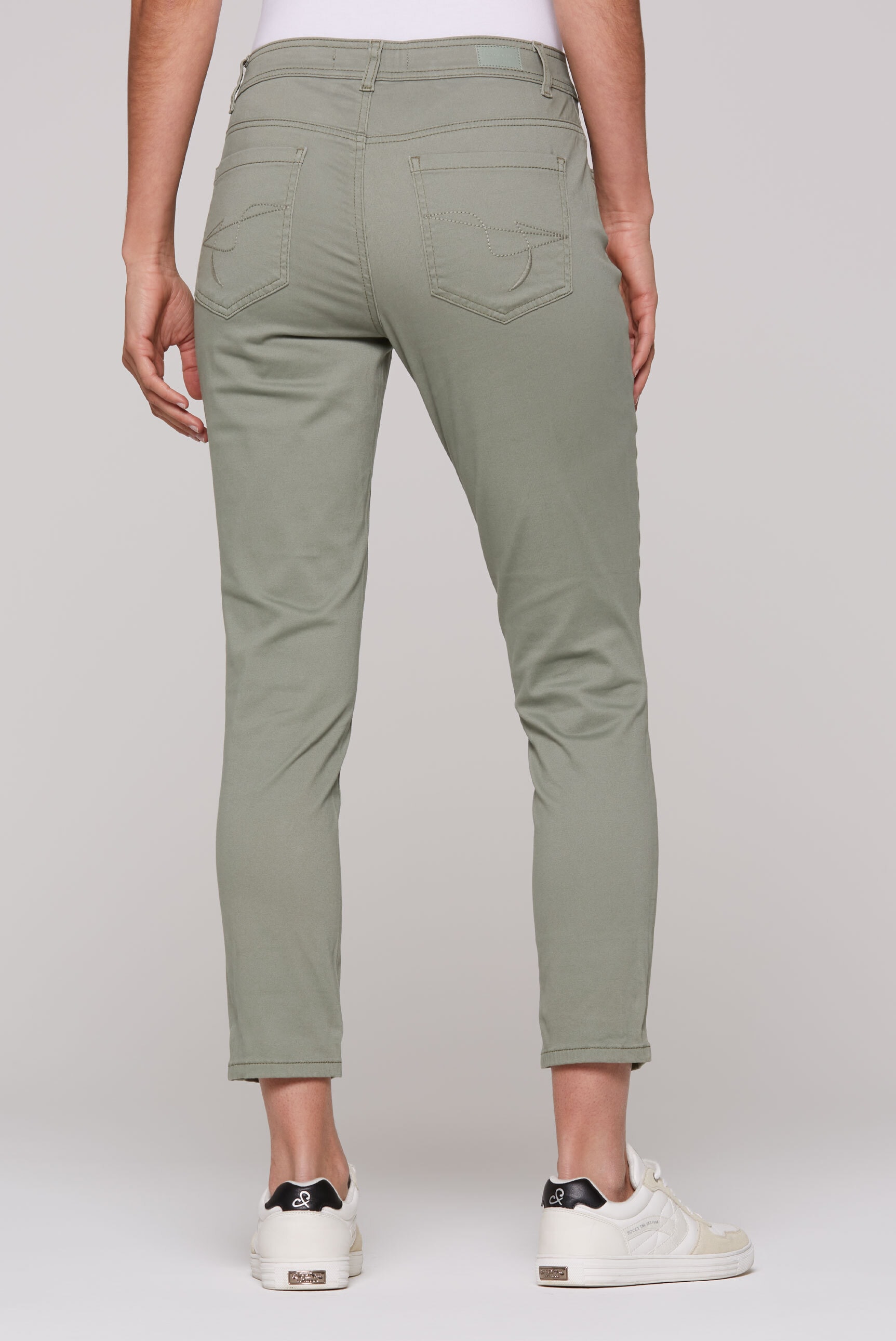 SOCCX Comfort-fit-Jeans, mit normaler Leibhöhe