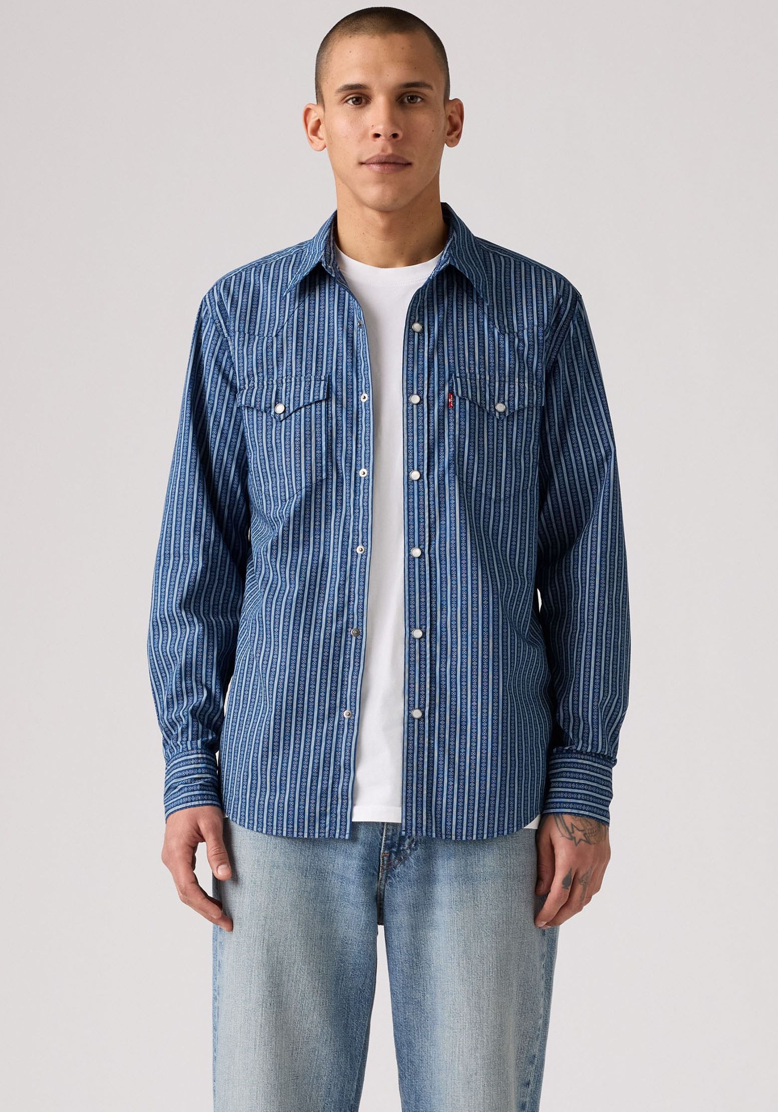 Levis Jeanshemd "LE BARSTOW WESTERN STAND" mit Brusttaschen günstig online kaufen