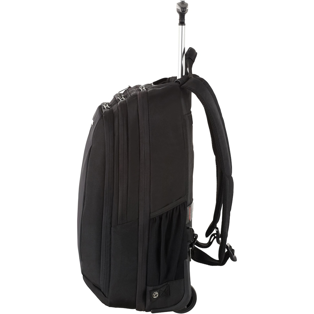 Samsonite Laptoprucksack »Guardit 2.0, black, mit 2 Rollen und Trolleyfunktion«