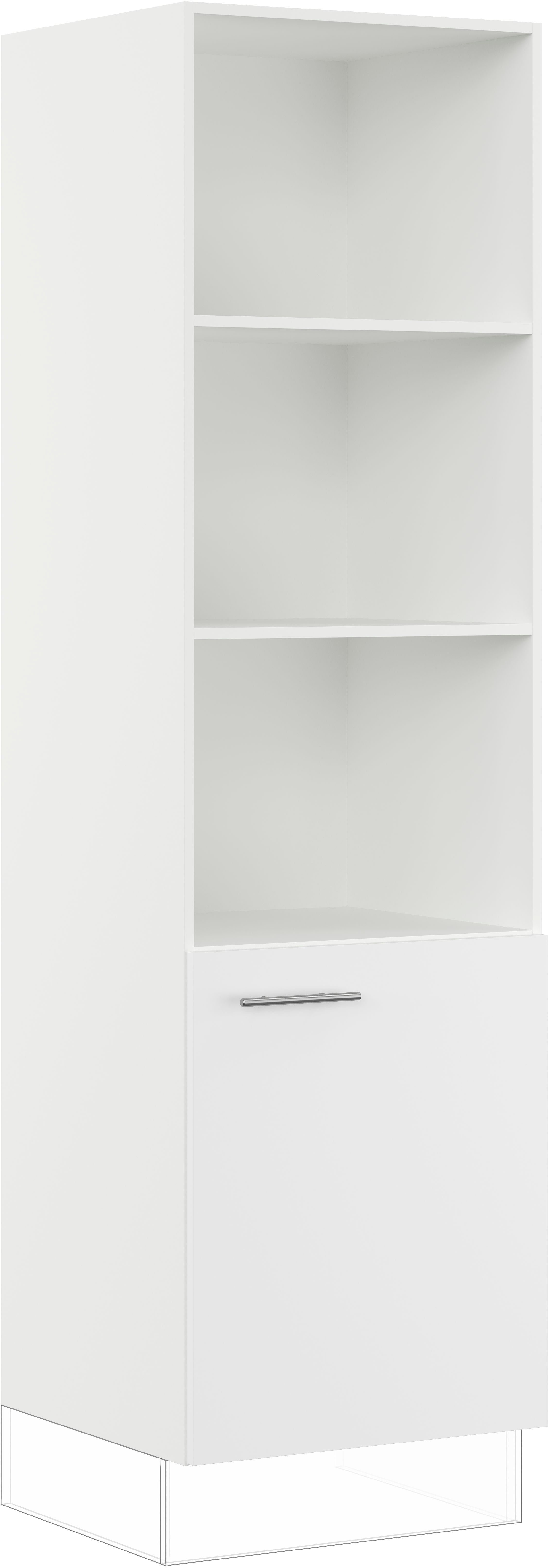 IMPULS KÜCHEN Seitenschrank ""Valencia & Tirana", Breite/Höhe: 60/205,1 cm" vormontiert, mit Drehtür, mit verstellbaren Fachböden