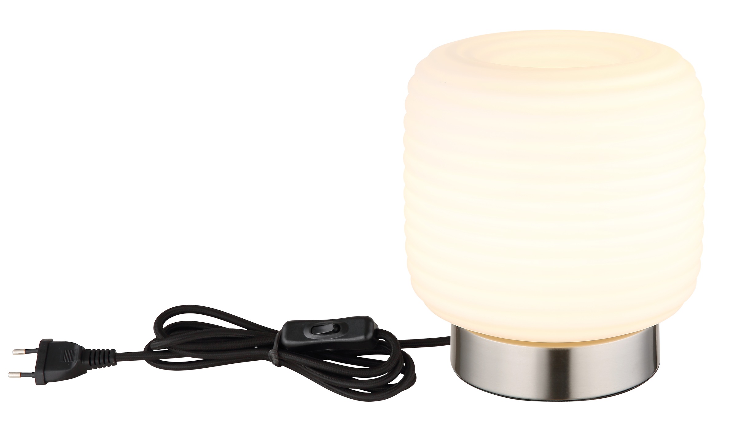 GLOBO LIGHTING Tischleuchte »KLADORA« E27 1 Stk. Tischlampe Nachttischlampe Deko-Tischleuchte Schlafzimmer