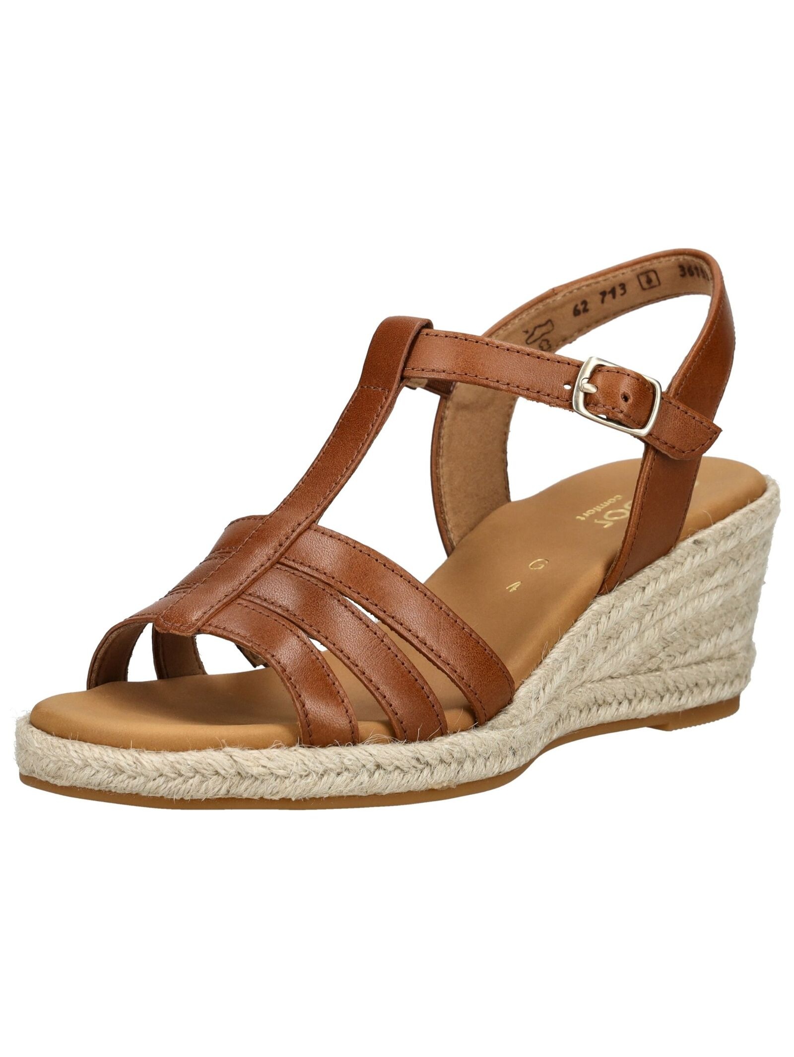 Gabor Comfort Keilsandalette "Gabor Comfort Sandalen Nappaleder" günstig online kaufen