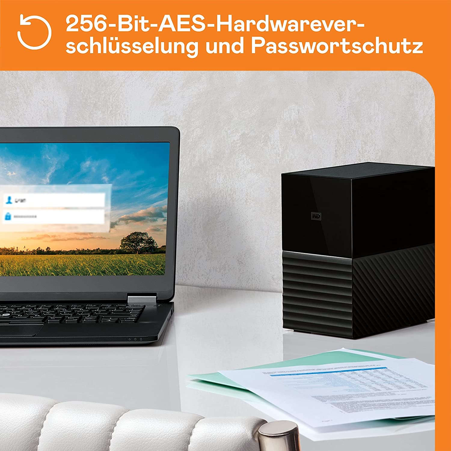 Western Digital externe HDD-Festplatte »WD My Book Duo«, Anschluss USB 3.0