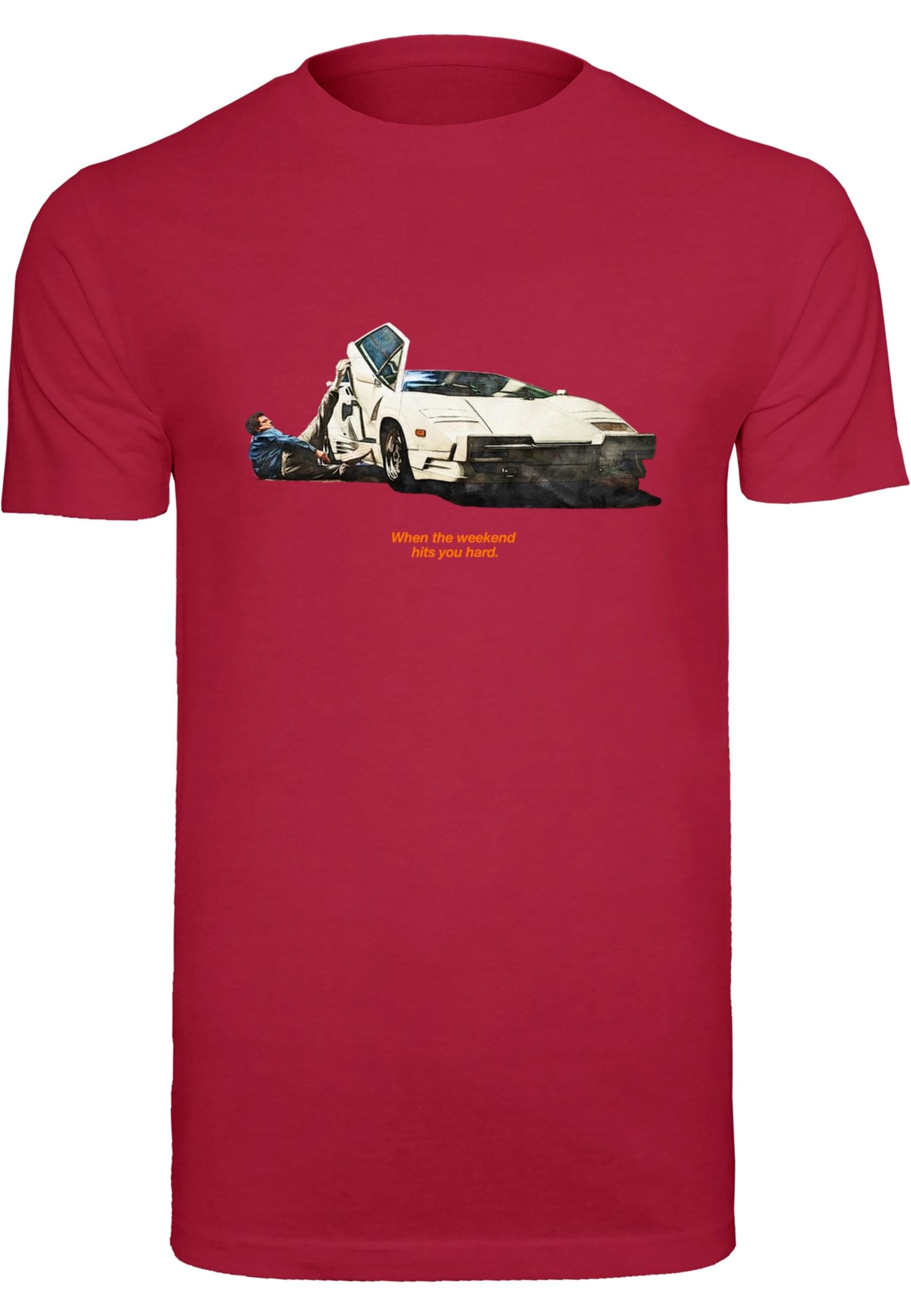 MisterTee T-Shirt "MisterTee Herren Weekend Wolf Tee" 1 Stk. tlg. günstig online kaufen