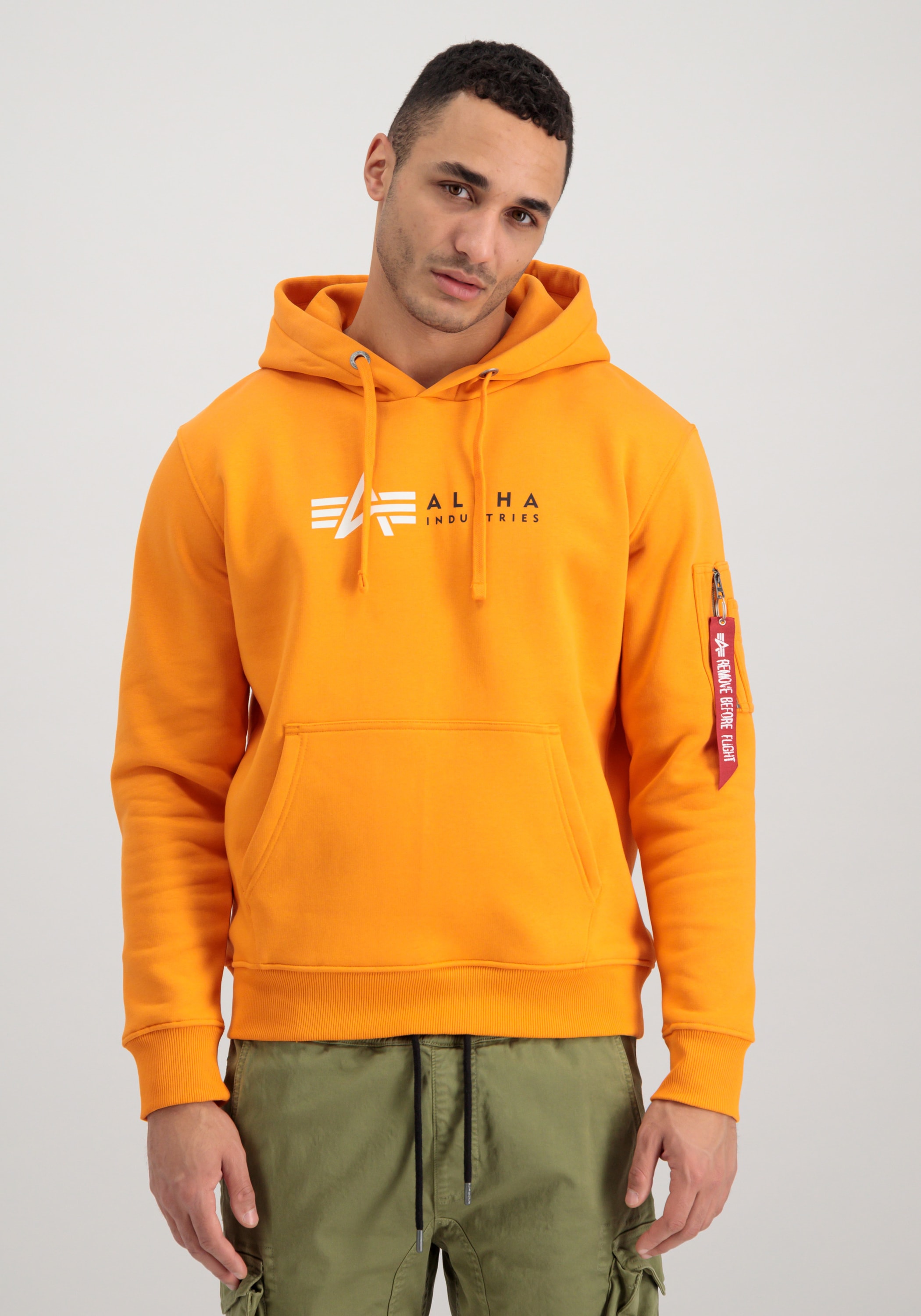 Alpha Industries Hoodie "Alpha Industries Men - Hoodies Alpha Label Hoodie" günstig online kaufen