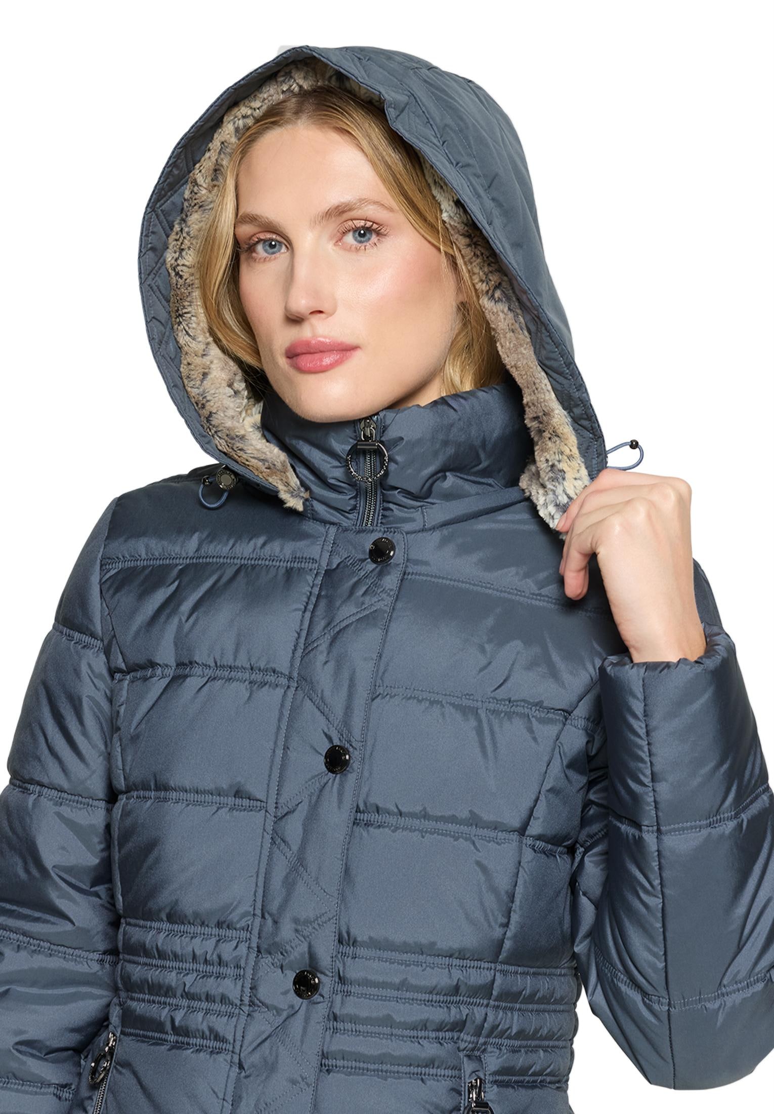 Betty Barclay Steppjacke mit Kapuze mit Kapuze