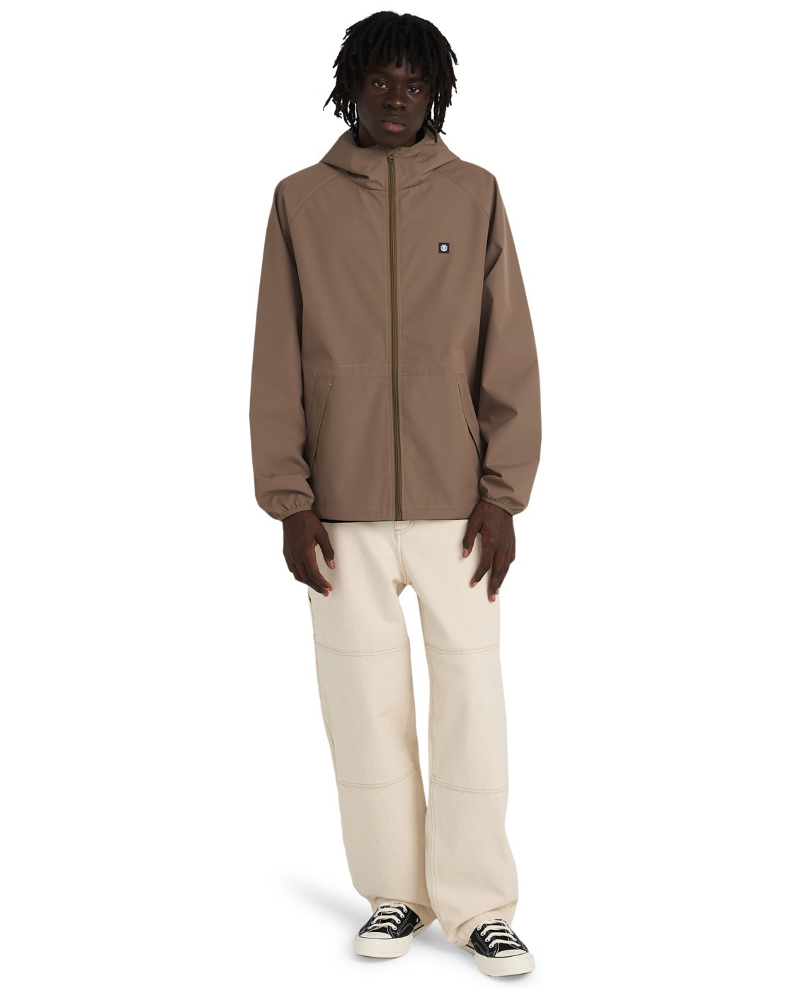 Element Alder 2.0 Travel Windbreaker Stone Gray S 3