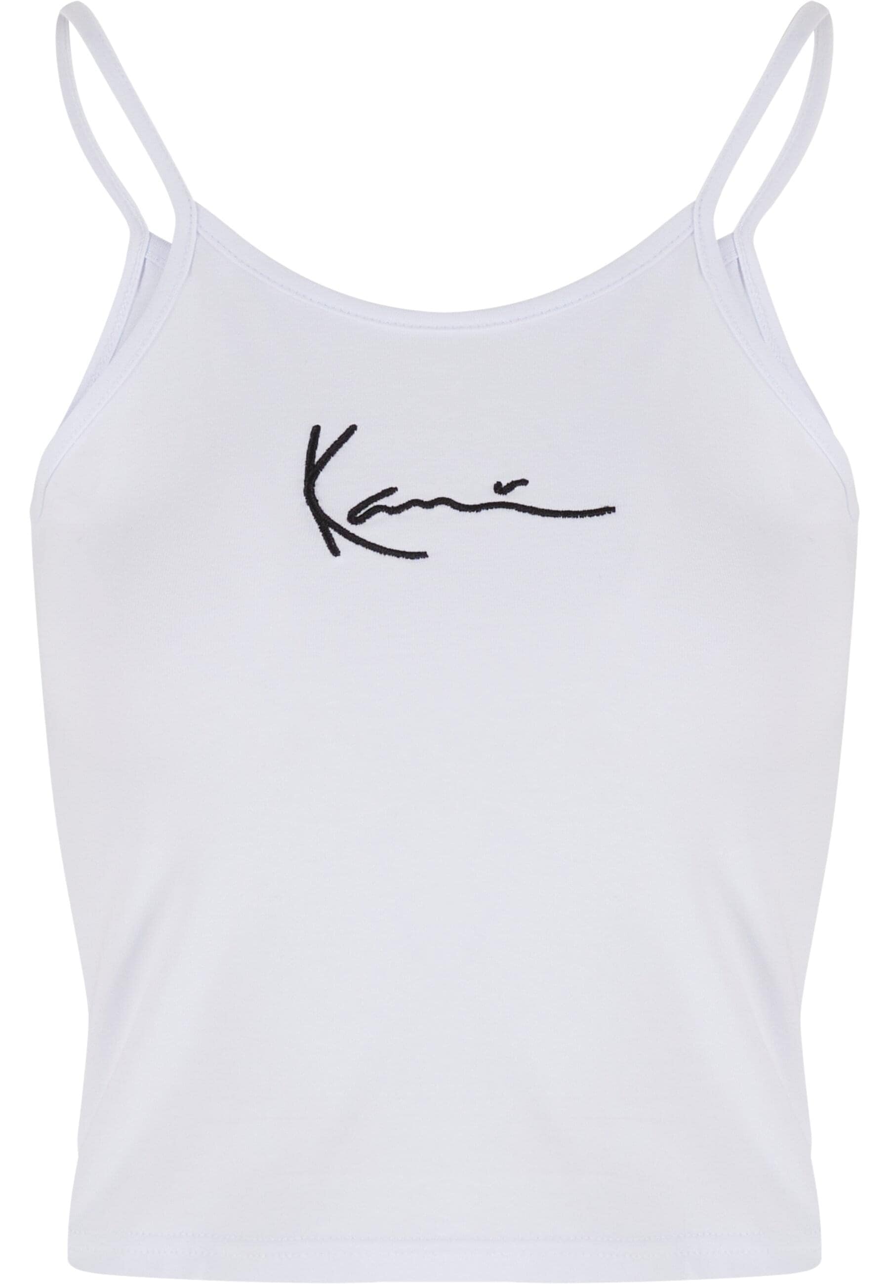 Muskelshirt »Karl Kani Damen KKWQ22001WHT Small Signature Tape Top«