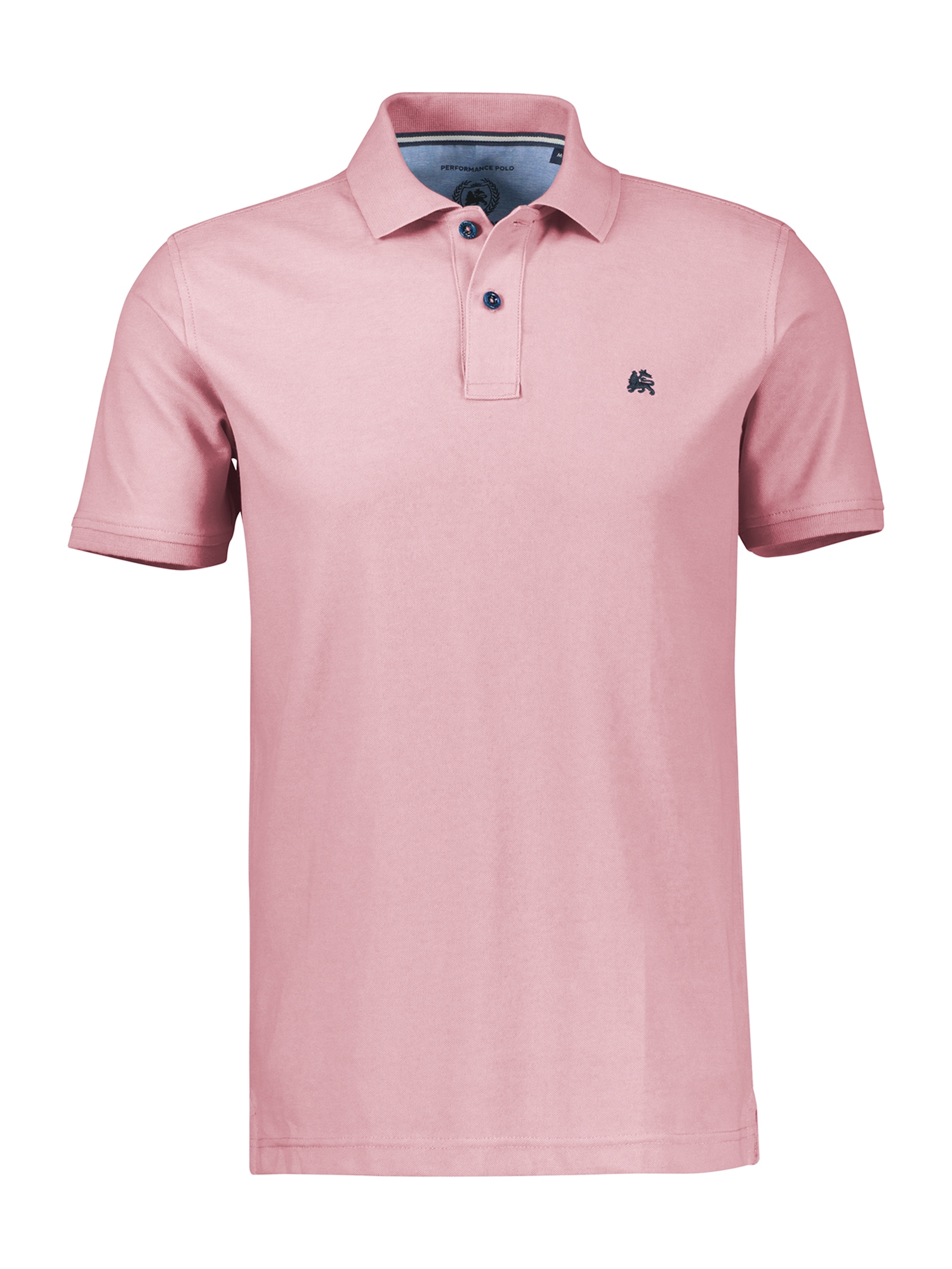 Poloshirt LERROS "Poloshirt mit COOL & DRY in GROSSEN GRÖSSEN", Herren, Gr. 4XL, vivid rose, 60% Baumwolle, 40% Polyester, ohne Ausschnitt, Shirts, Übergröße, Feuchtigkeitsregulierend, angenehm kühl, Pflegeleicht