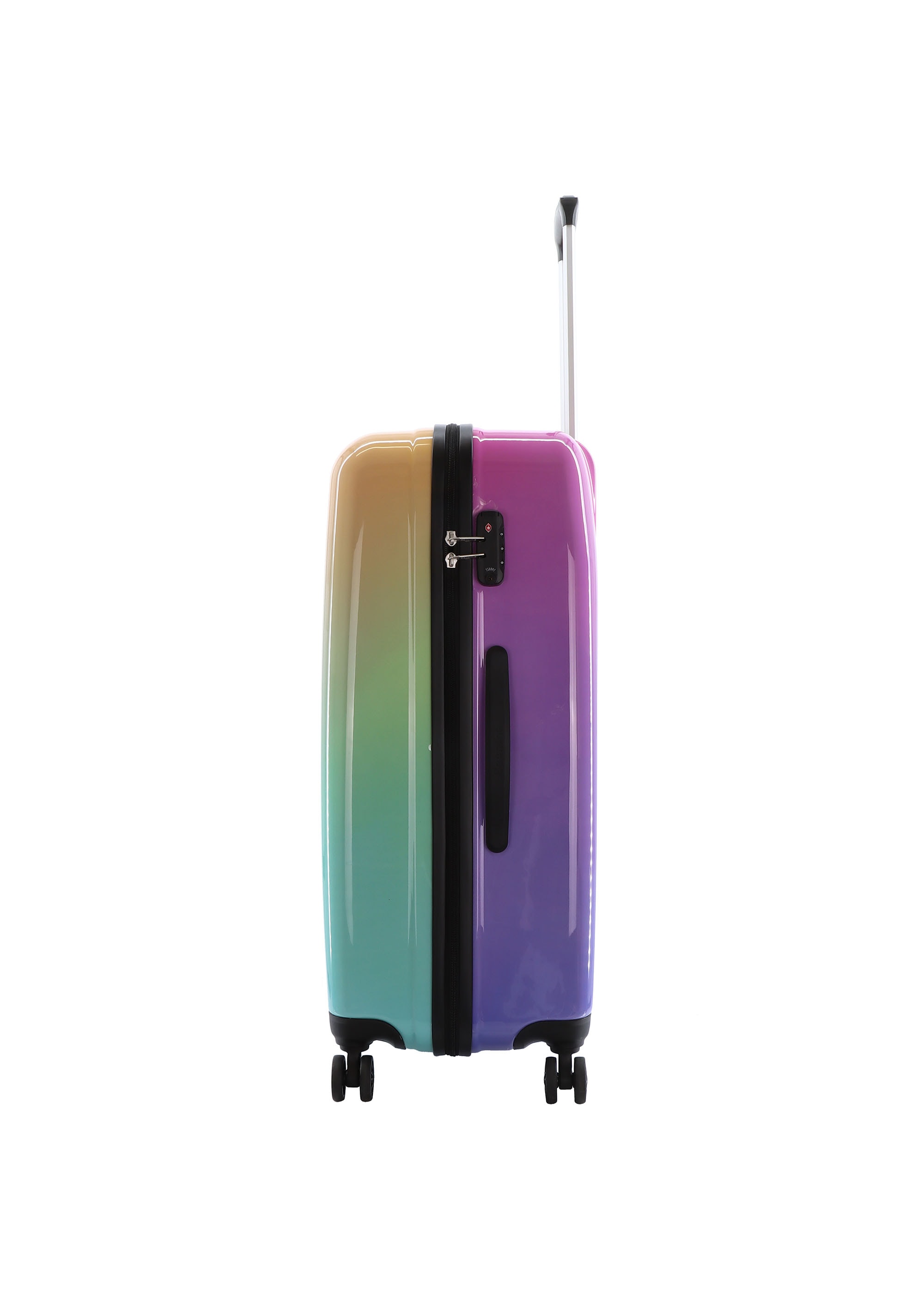 Saxoline® Koffer »Rainbow«, mit praktischem TSA-Schloss