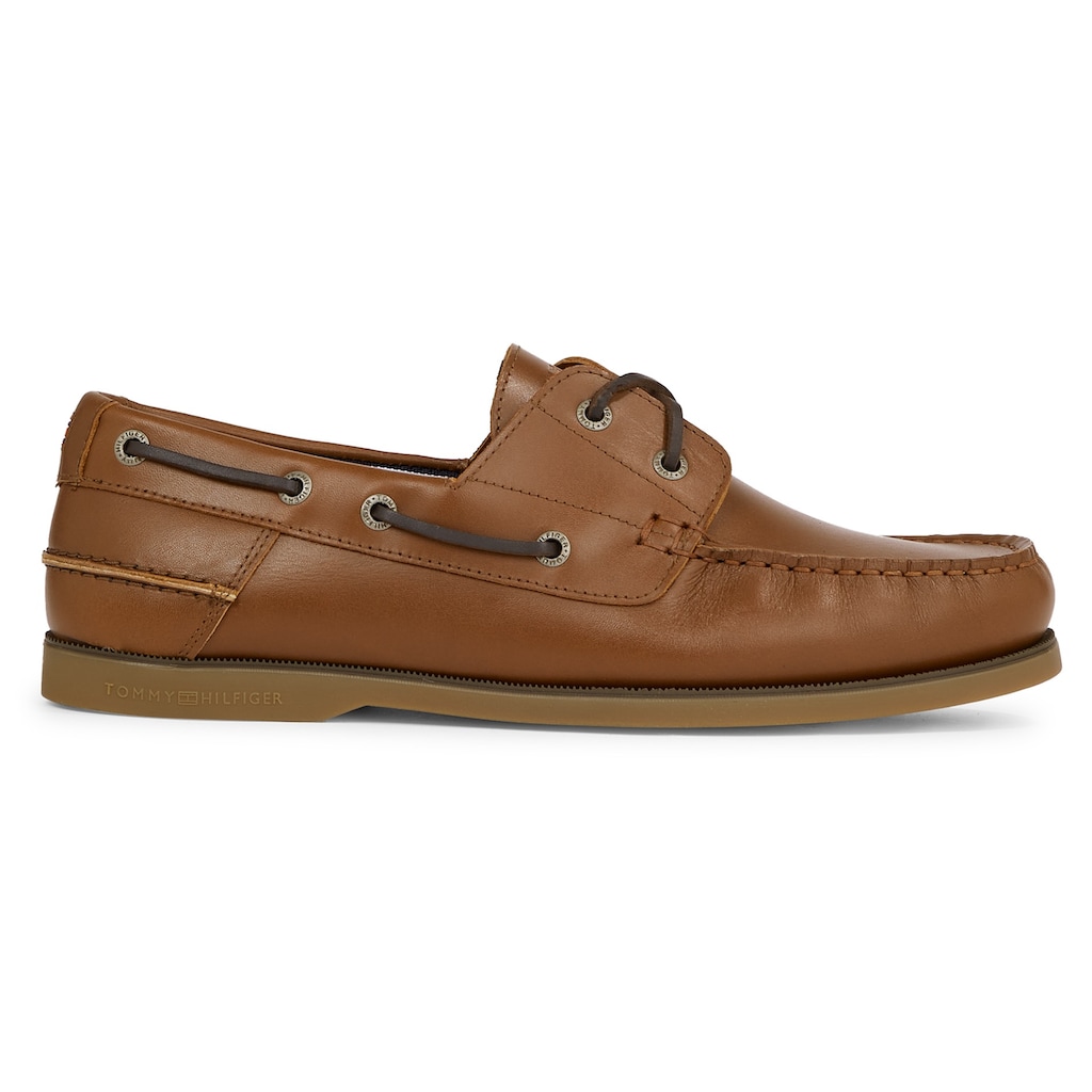 Tommy Hilfiger Bootsschuh »TH BOAT SHOE CORE LEATHER«