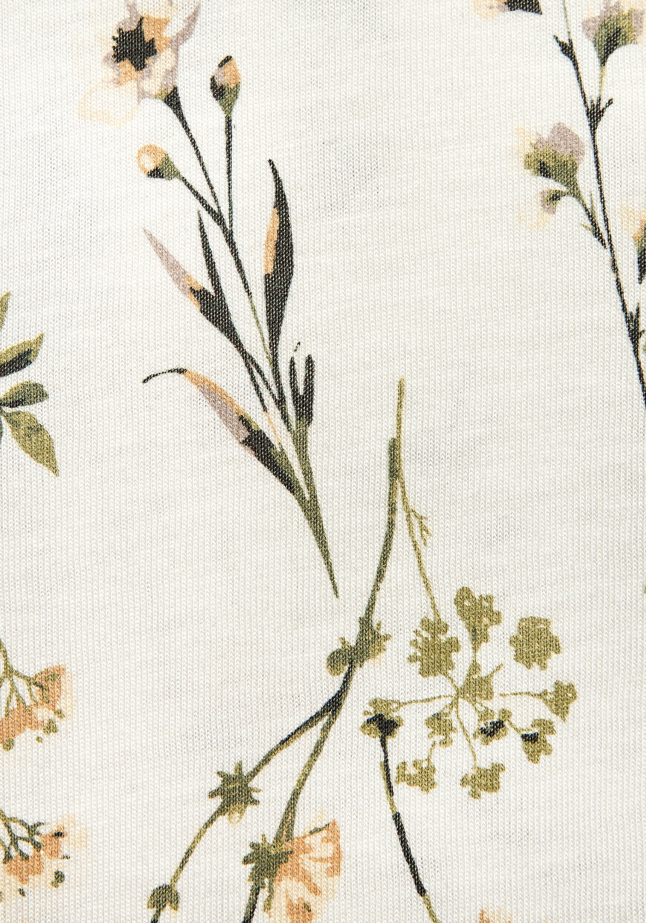 LASCANA Nachthemd mit schönem Blumenprint und Knopfleiste