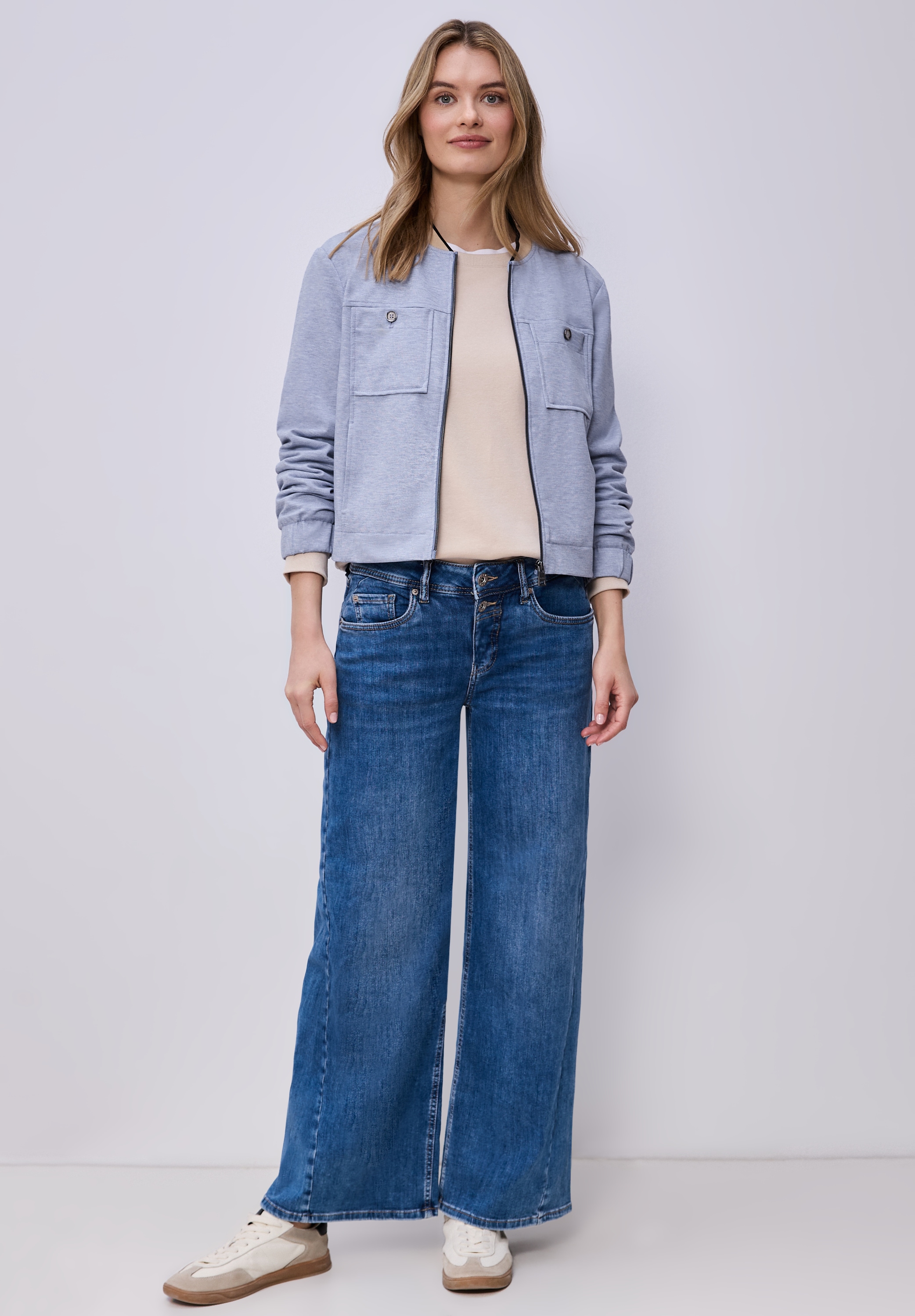 STREET ONE Kurzblazer mit Stehkragen