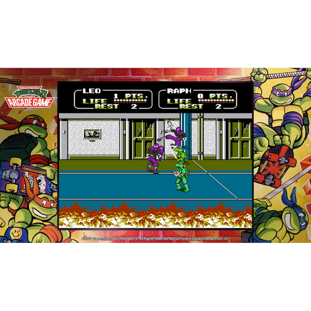 Konami Spielesoftware »Teenage Mutant Ninja Turtles - The Cowabunga Collection«, Nintendo Switch