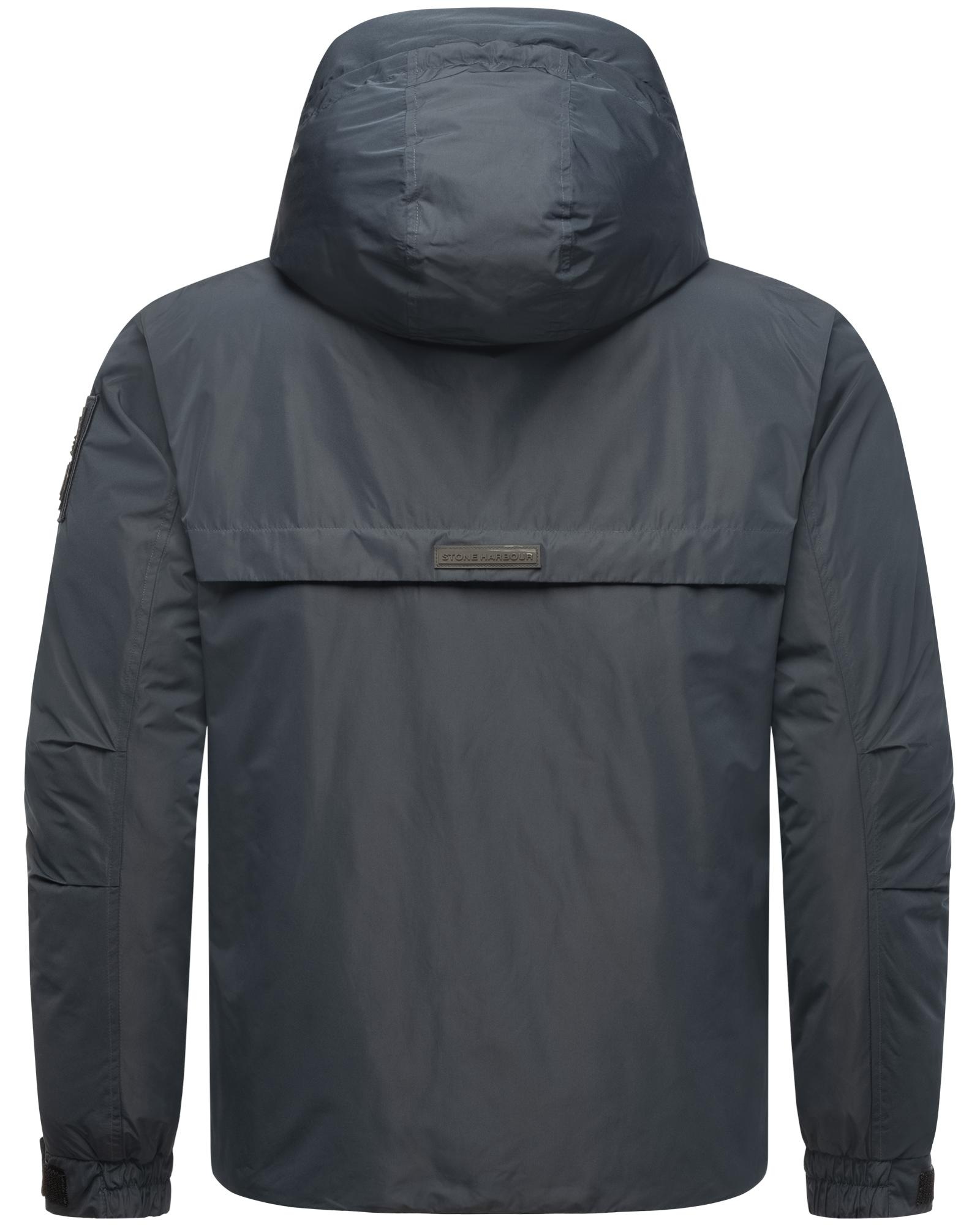 Stone Harbour Winterjacke »Yorchii XX«, mit Kapuze, Herren Outdoorjacke mit Fleece-Innenfutter