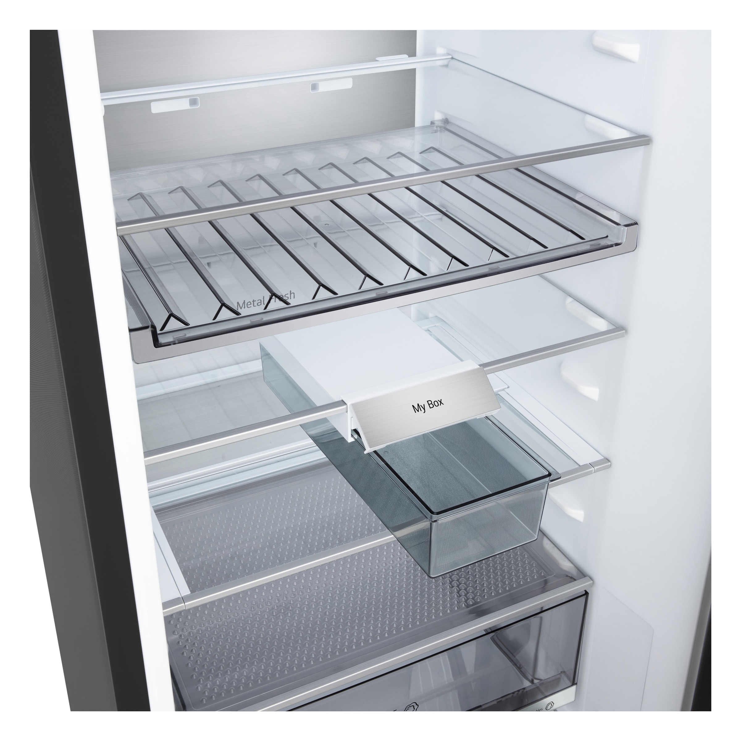 LG Kühl-/Gefrierkombination Serie 7 »GBBS727AEV« 203 cm hoch 59,7 cm breit Vollintegrierbarer Kühlschrank dank frontaler Luftzufuhr und Abluft