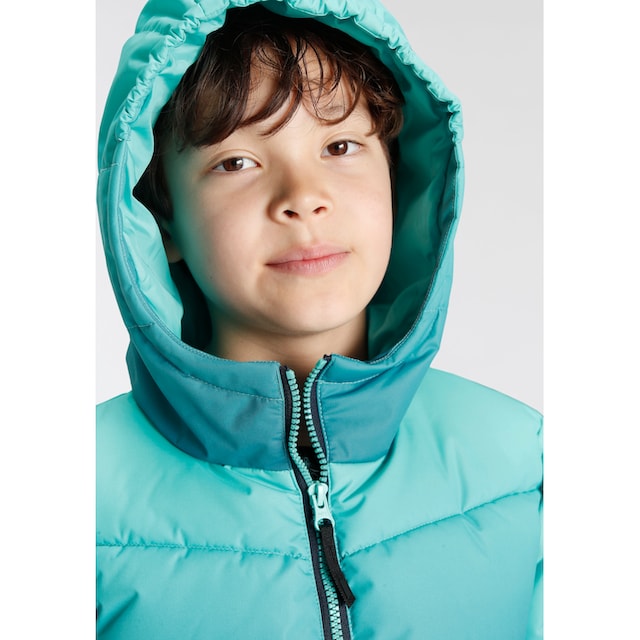 Icepeak Steppjacke »PIQEON JR - für Kinder«, mit Kapuze, Wasserabweisend &  Atmungsaktiv & Windabweisend auf Rechnung kaufen | BAUR