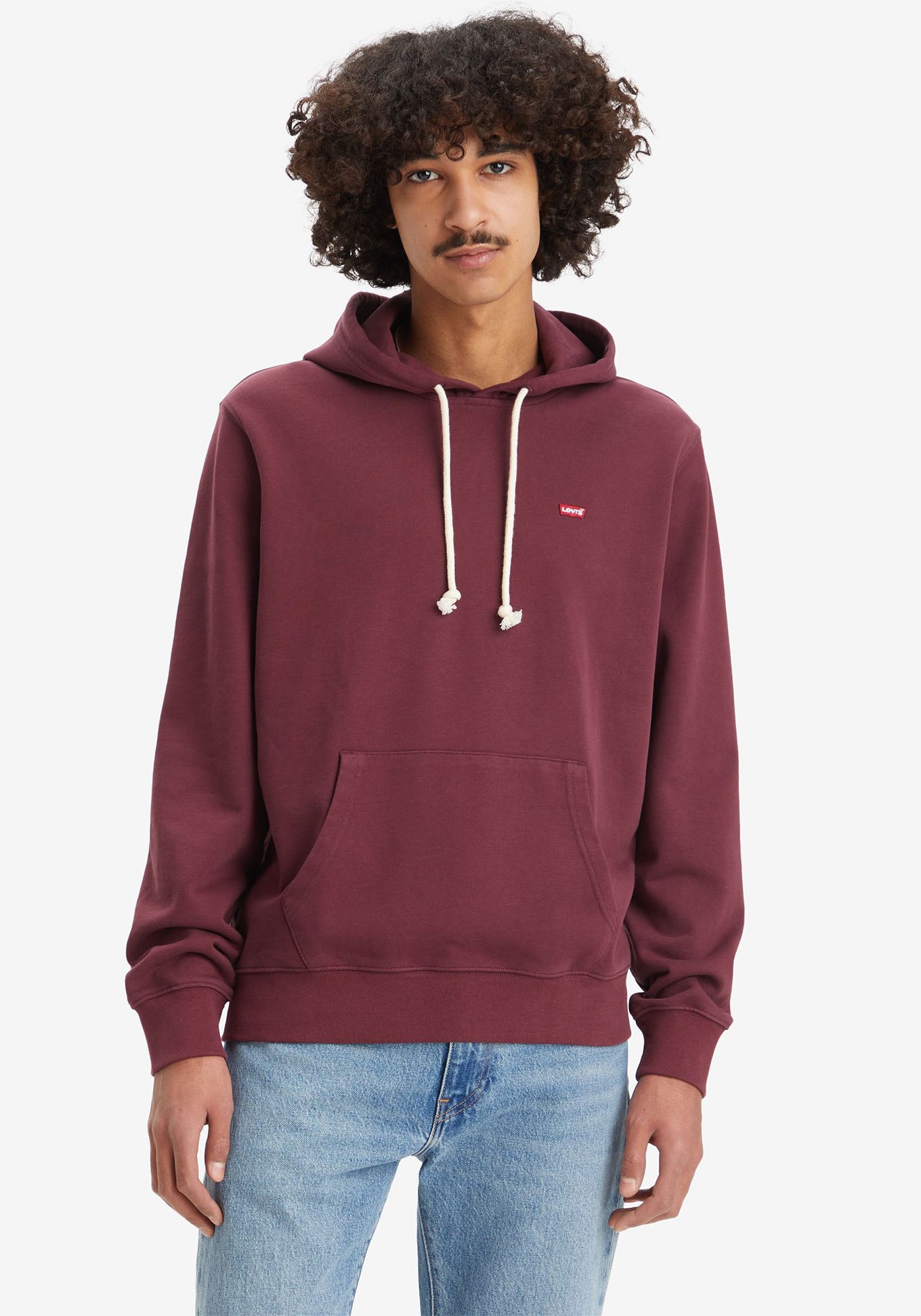 Levis Kapuzensweatshirt "NEW ORIGINAL HOODIE", mit kleinem Batwing-Logo günstig online kaufen