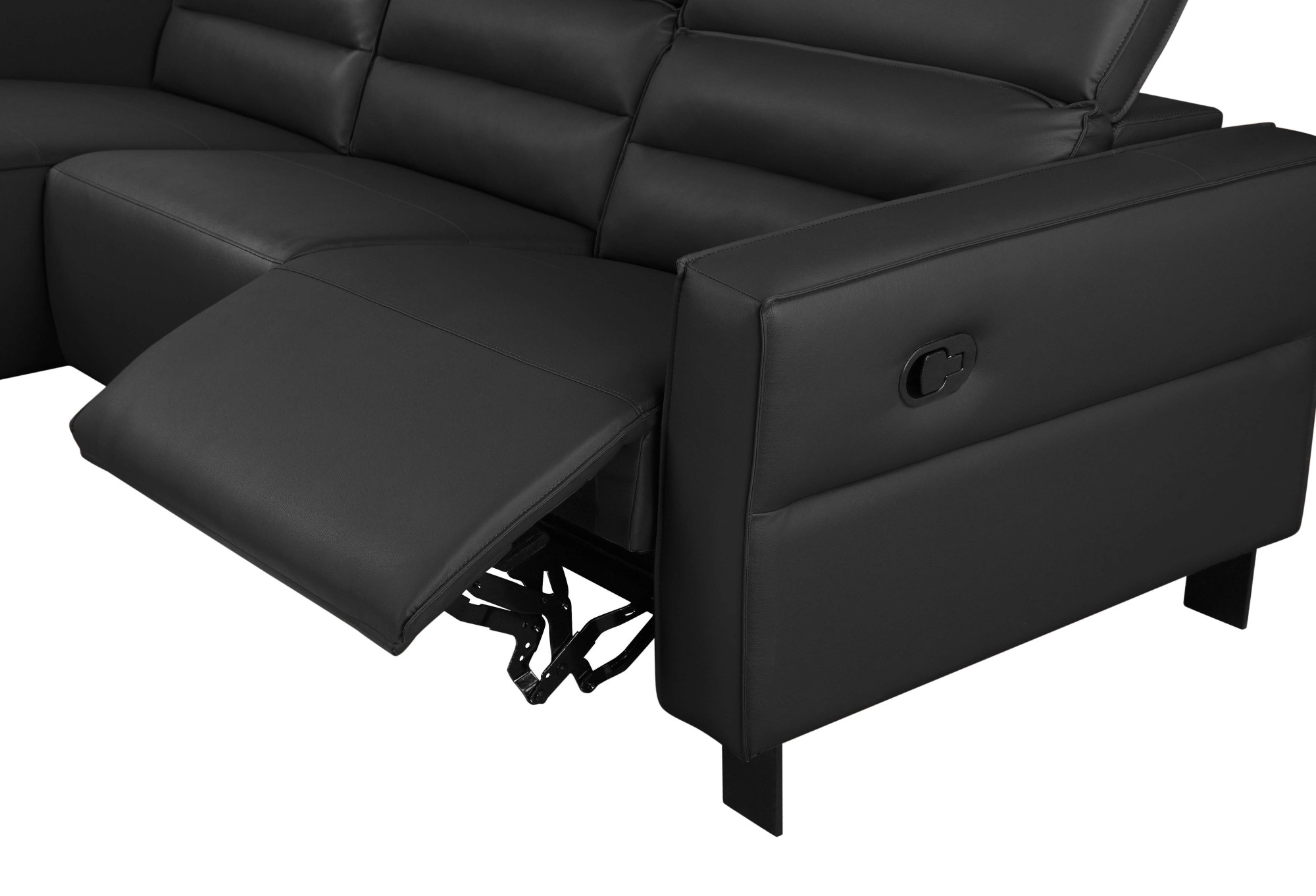 Places of Style Ecksofa »Carpari, L-Form, 263 cm, mit manueller o. elektrischer Relaxfunktion«, und USB/ Kopfteilverstellg