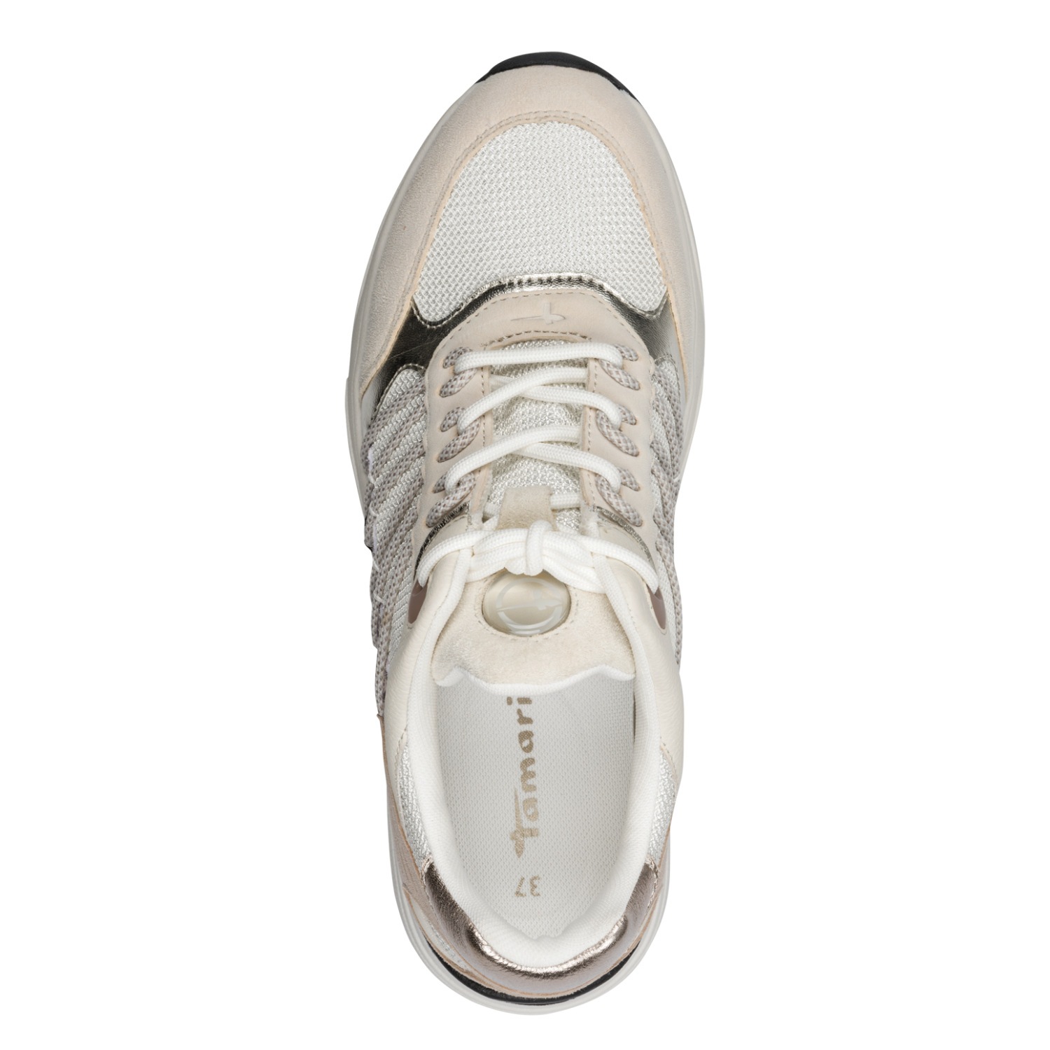 Tamaris Keilsneaker  , Freizeitschuh, Halbschuh, Schnürschuh mit gepolstertem Schaftrand