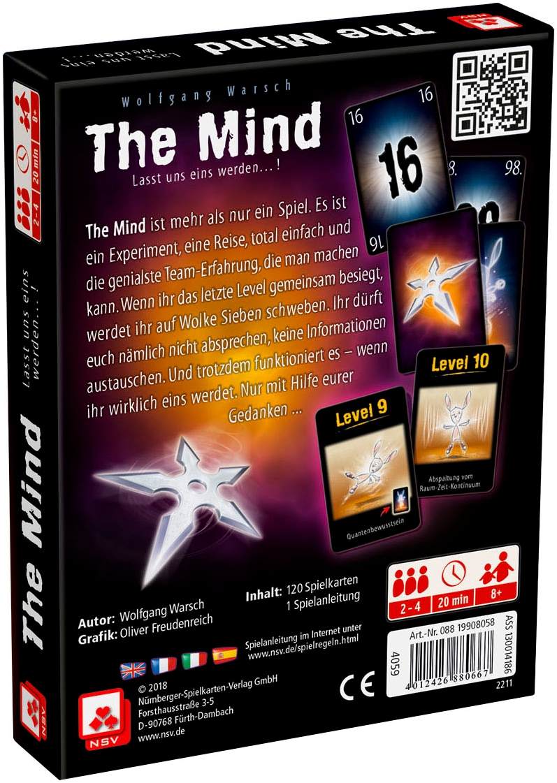 Cartamundi Spiel »The Mind« Made in Germany