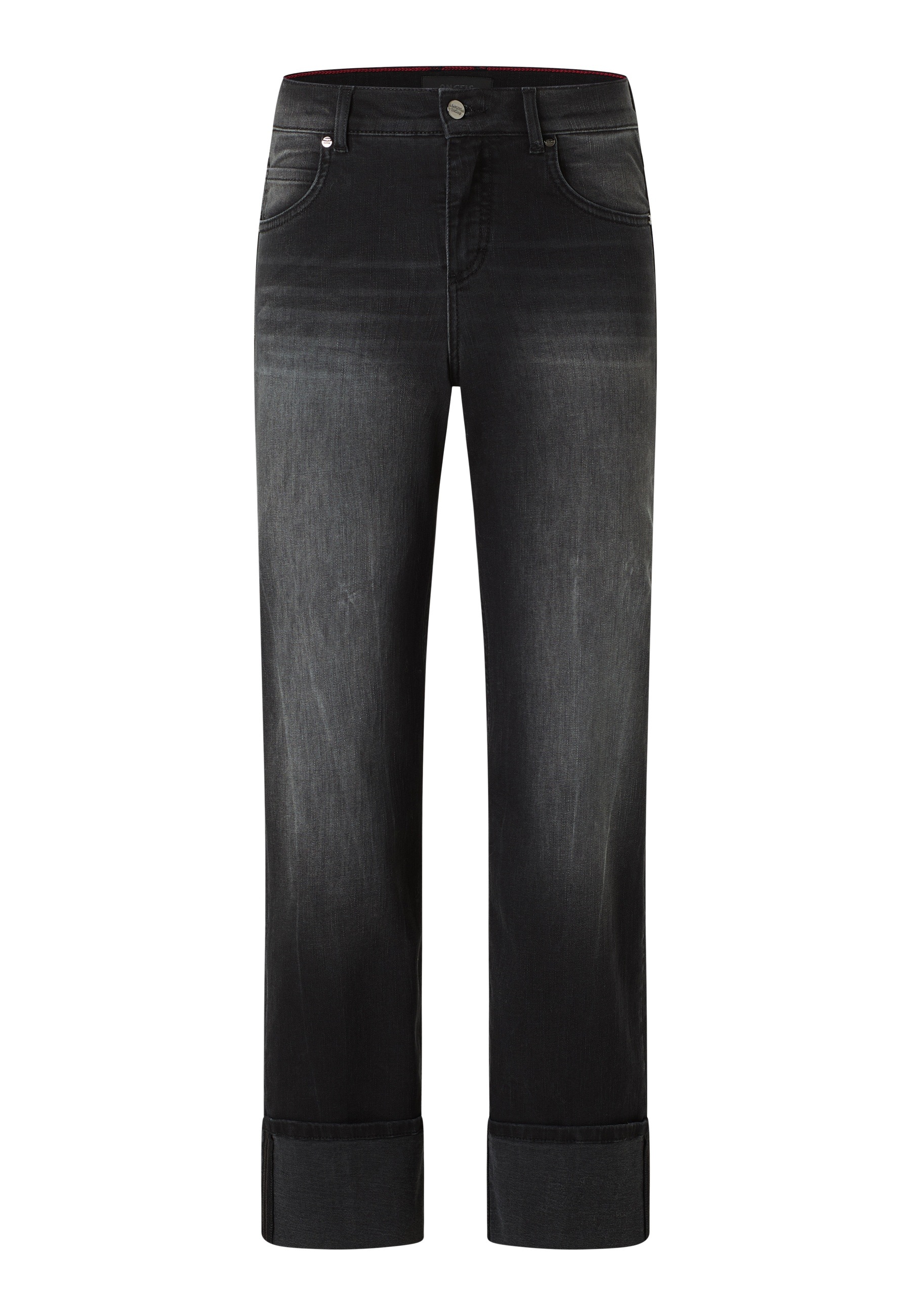 ANGELS Straight-Jeans »LARA TU«, mit umgeschlagenem Bein