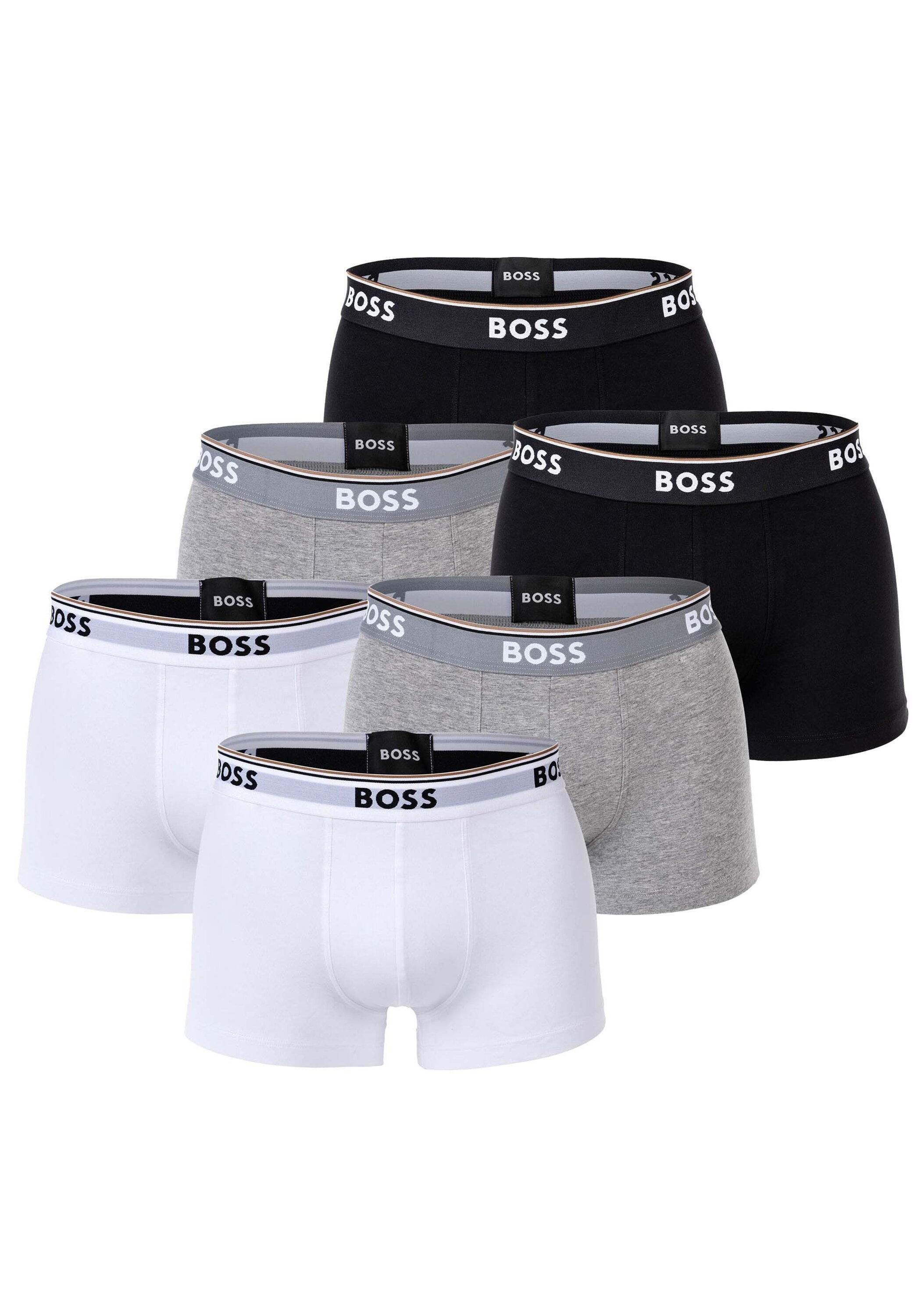 BOSS Boxershorts "Boxershort Trunk 3P Power 6er Pack" günstig online kaufen