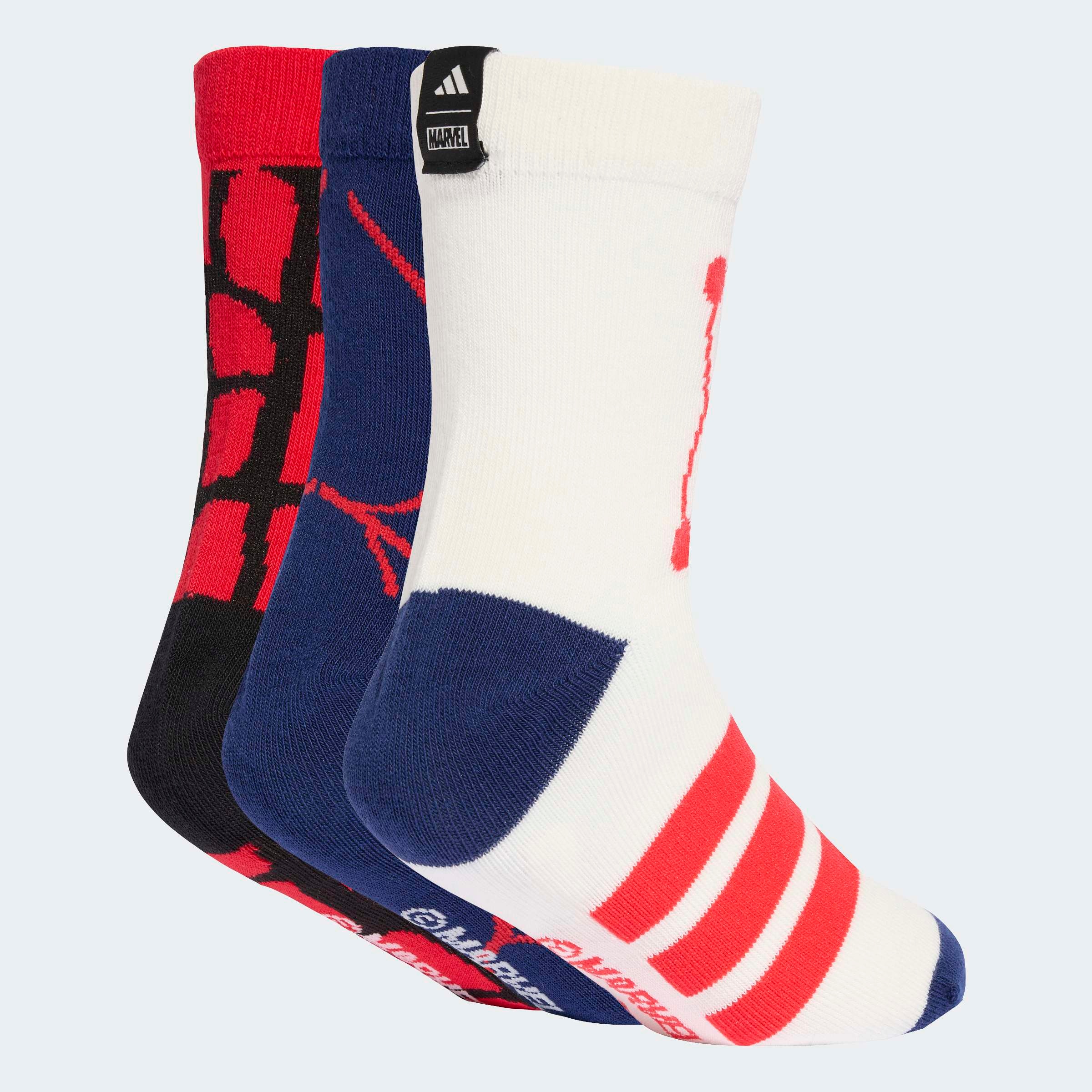 adidas Performance Funktionssocken »ADIDAS MARVEL SPIDER-MAN KIDS« 3 Paar tlg. für Kinder, mit Spider-Man Grafik